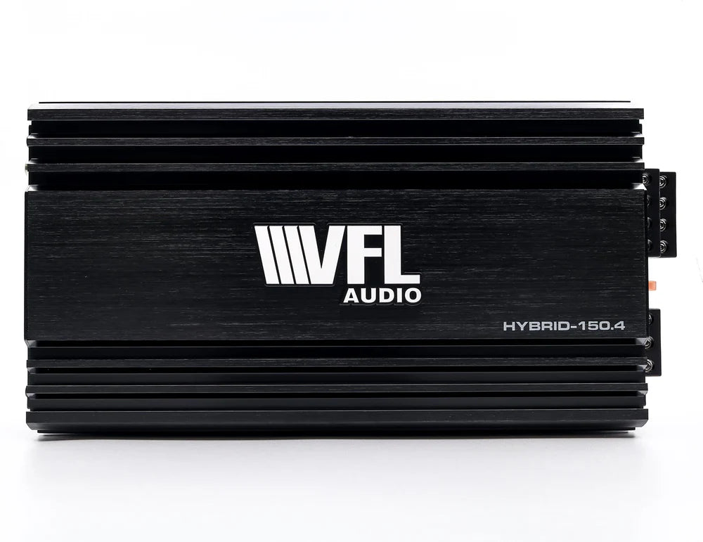 VFL Hybrid 150.4 Car Audio Amplifier - 4 Channel High Power Amp for Car Stereo System, Home Theater & Marine Use