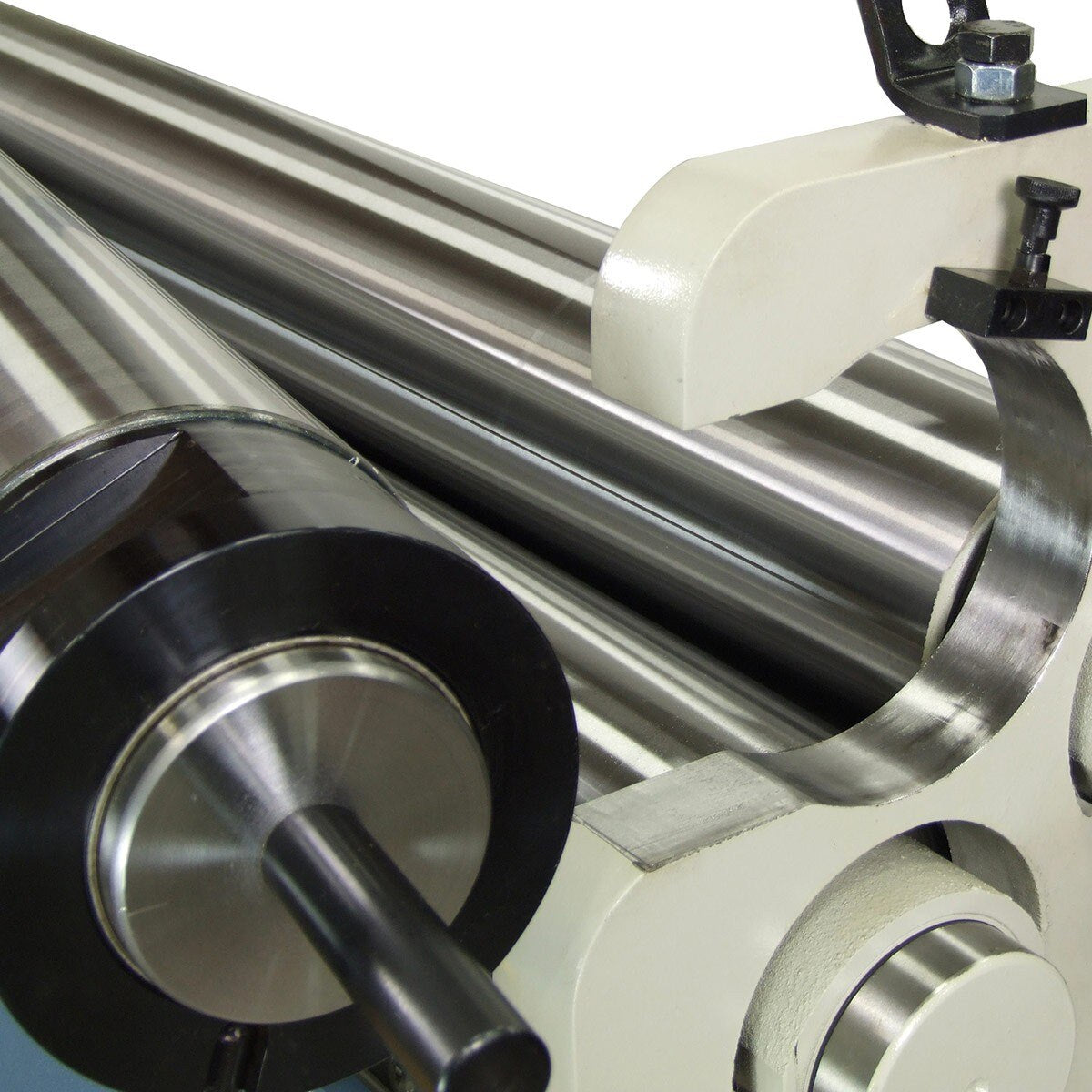 Baileigh Industrial BA9 1006533 PR-510 Plate Roller Machine for Metal Bending - Perfect for Sheet Metal Fabrication, HVAC, and Automotive Repair Workshops