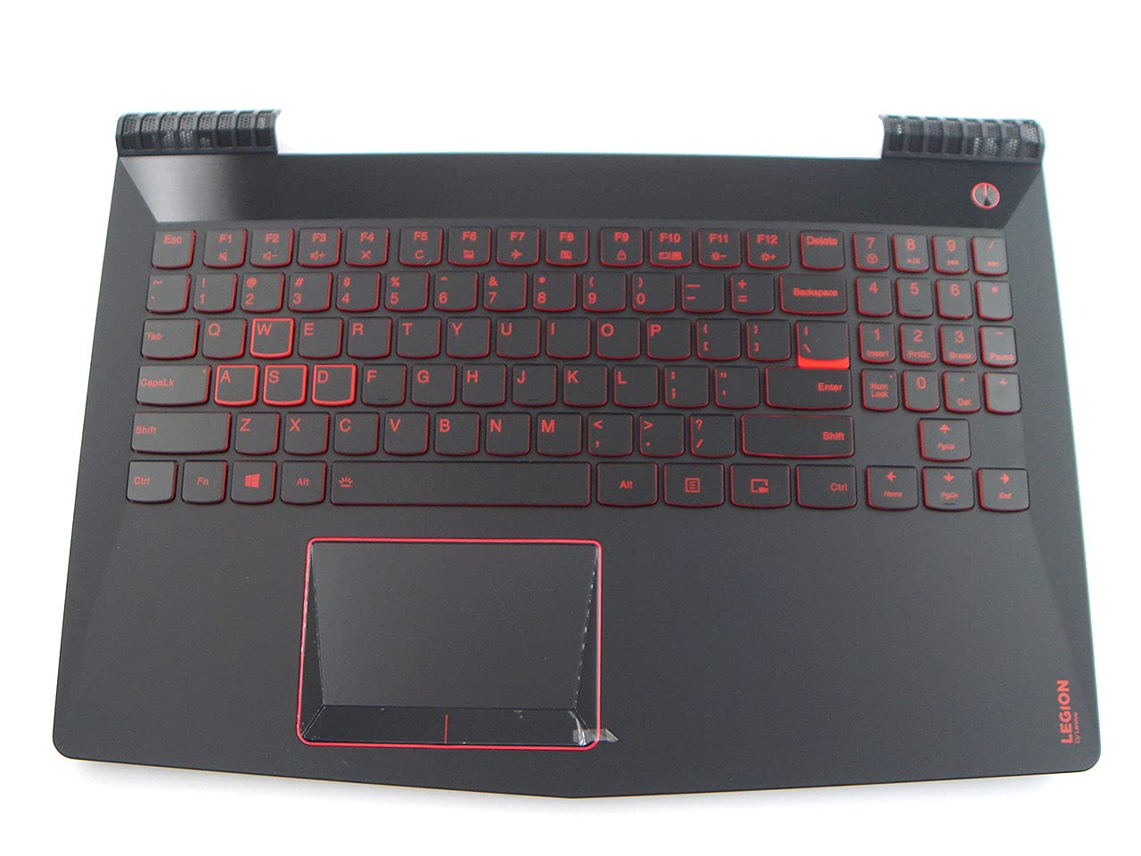 Original Lenovo Legion Y520-15IKBN/Y520-15IKBA Replacement Keyboard Bezel with US-English Layout (Part #5CB0N00298) - Compatible with Palmrest Assembly for Gaming Laptop Repair & Upgrades