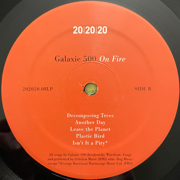 Galaxie 500 - On Fire Vinyl LP Album (Limited Edition Reissue, Remastered) - Near Mint Condition - Perfect for Record Collectors & Indie Music Lovers