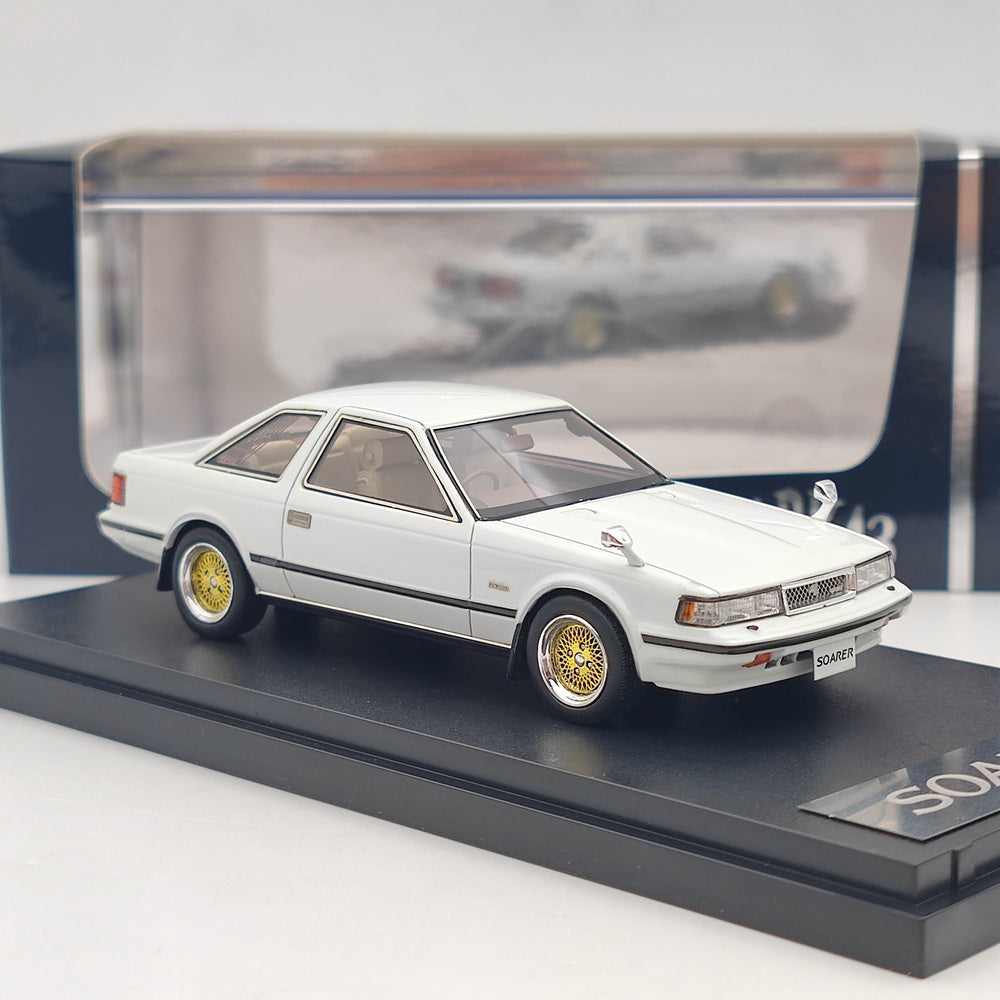 1/43 Scale Toyota Soarer 2800GT Extra Customized White PM4395CW Diecast Model Car - Perfect for Collectors, Display, and Gift Giving