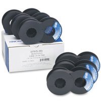 Dataproducts Black 107675-001 Ribbon 6 Pack for Printronix 300/600/P6000 Printers - High-Quality Replacement Ink Ribbons for Office & Warehouse Label Printing