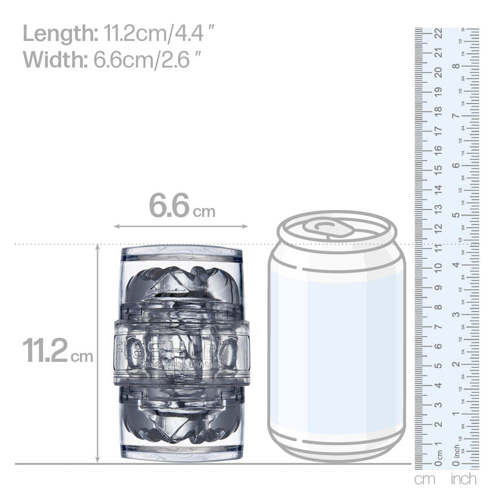Fleshlight Quickshot Vantage Open-Ended Male Masturbator - Compact & Discreet for Solo Pleasure and Couples Play