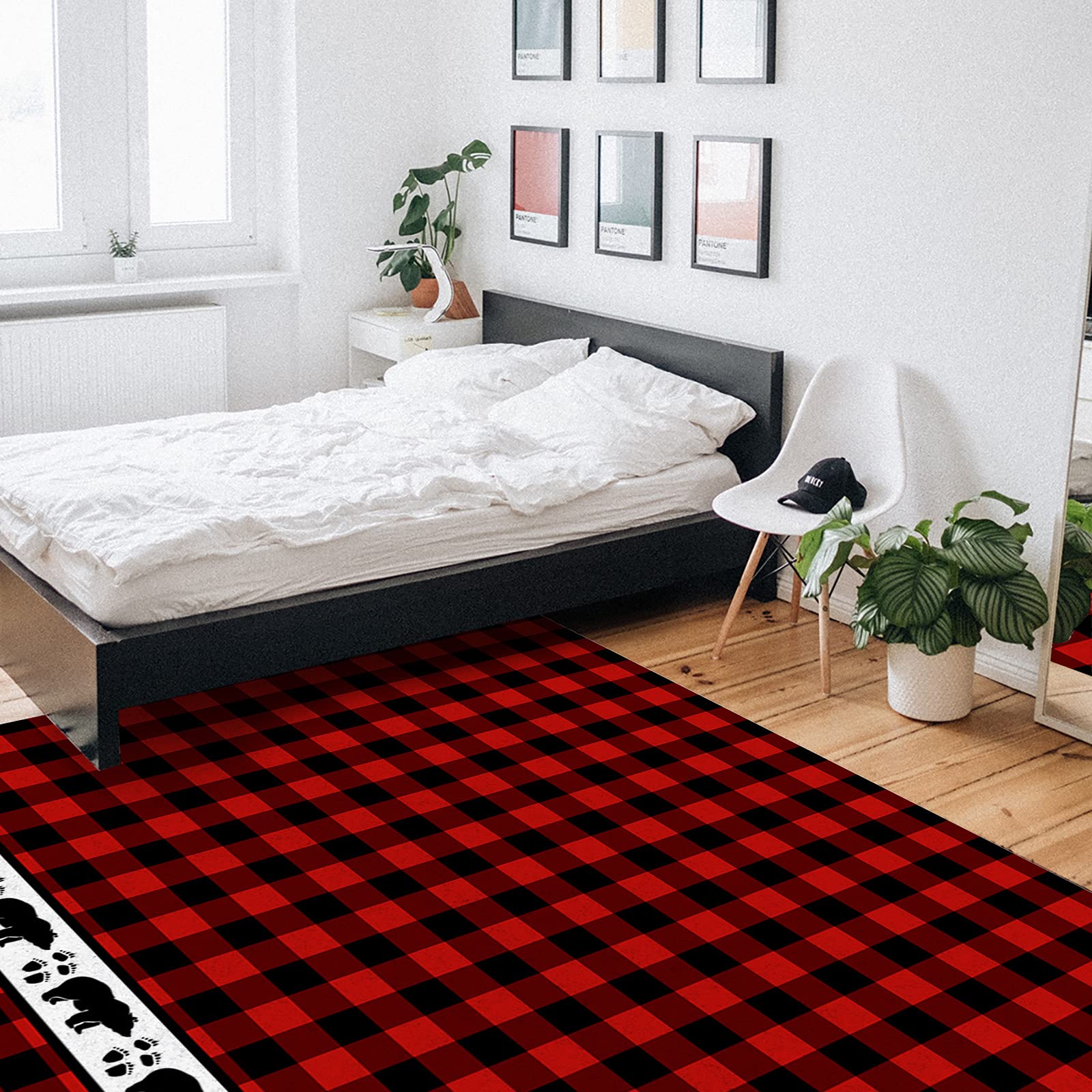 3x5 Outdoor Rug - Non-Shedding Boho Carpet Runner for Bedroom, Living Room, Entryway & Kitchen Decor - Perfect for Patio, Deck and Indoor Flooring (3ft x 5ft)