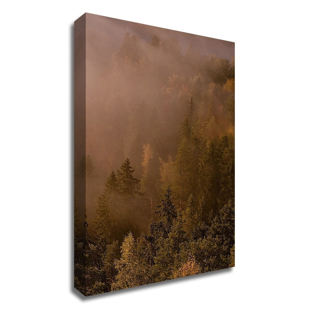 Autumn Forest Canvas Wall Art - Premium Printed Landscape Painting - Ready to Hang - Perfect for Living Room, Bedroom & Office Decor