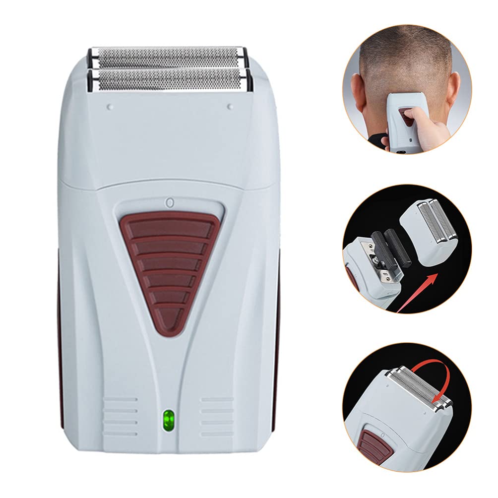 Portable Electric Shaver & Beard Trimmer Kit for Men - Rechargeable Cordless Hair Clippers with Nose Hair Trimmer - Perfect for Home, Travel & Grooming (Ideal for Business Trips, Gym Bags & Daily Shaving Routine)