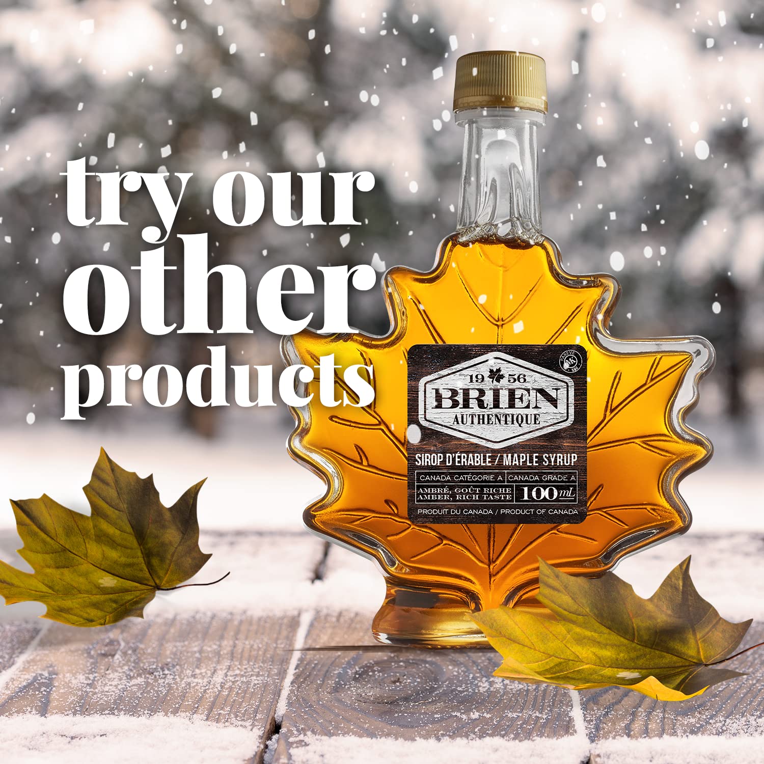 Brien Pure Maple Sugar - Natural Granulated Sweetener | Vegan, Paleo Friendly, Dairy-Free | Grade A Maple Syrup | 12.3 Oz - Perfect for Baking, Coffee, Tea & Healthy Recipes