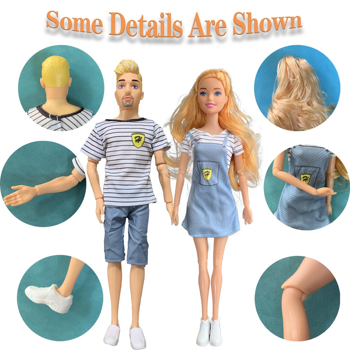Interactive Family Dolls Toy Set - 4pcs Educational Role Play Figures for Kids Ages 3+, Perfect Gift for Pretend Play & Social Skills Development (B Edition) - Great for Preschool Learning, Birthday Parties & Family Bonding Activities