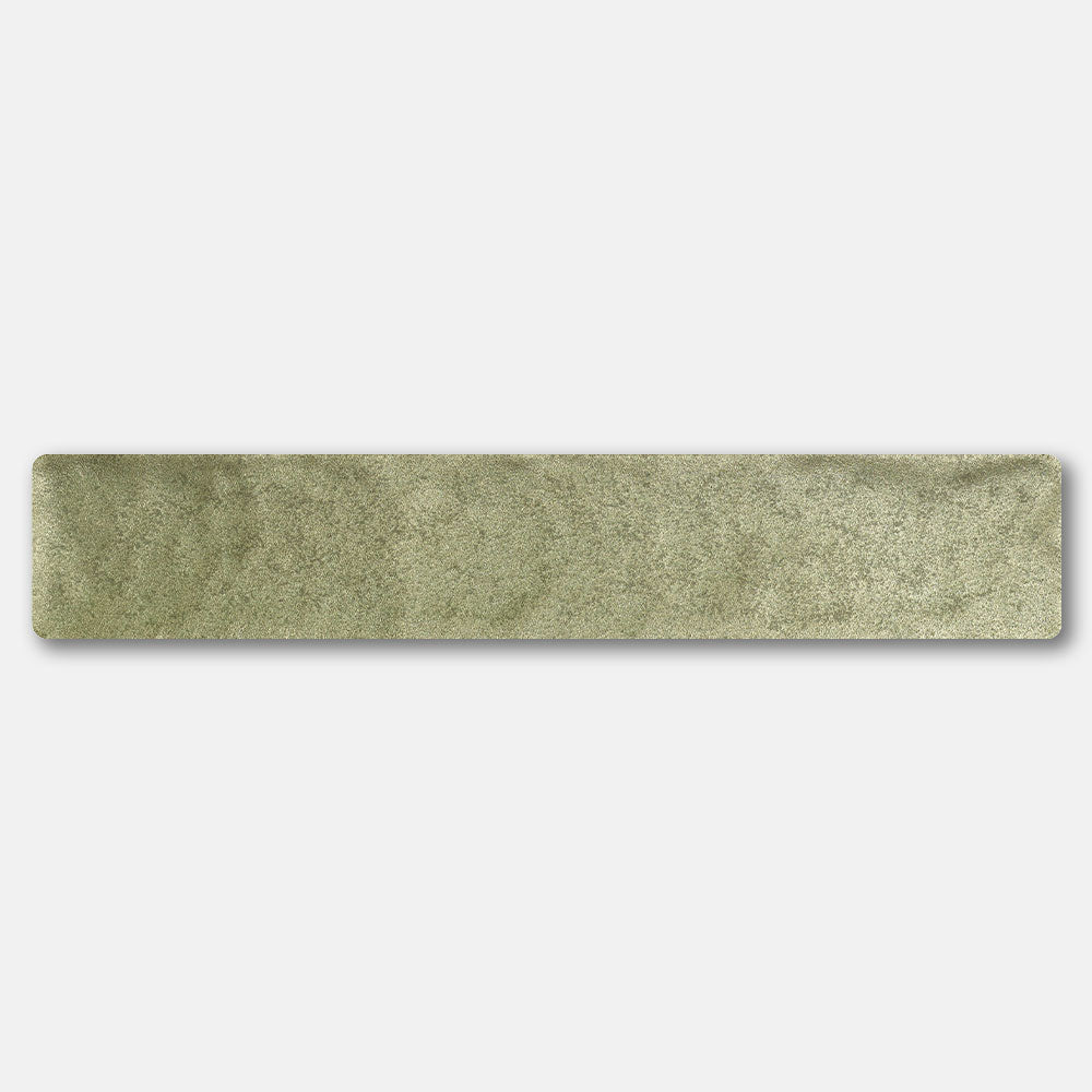 Mykonos Jade Green 50X250mm Zellige Matte Handmade Subway Tile - Perfect for Kitchen Backsplash, Bathroom Walls & Mediterranean Style Home Decor