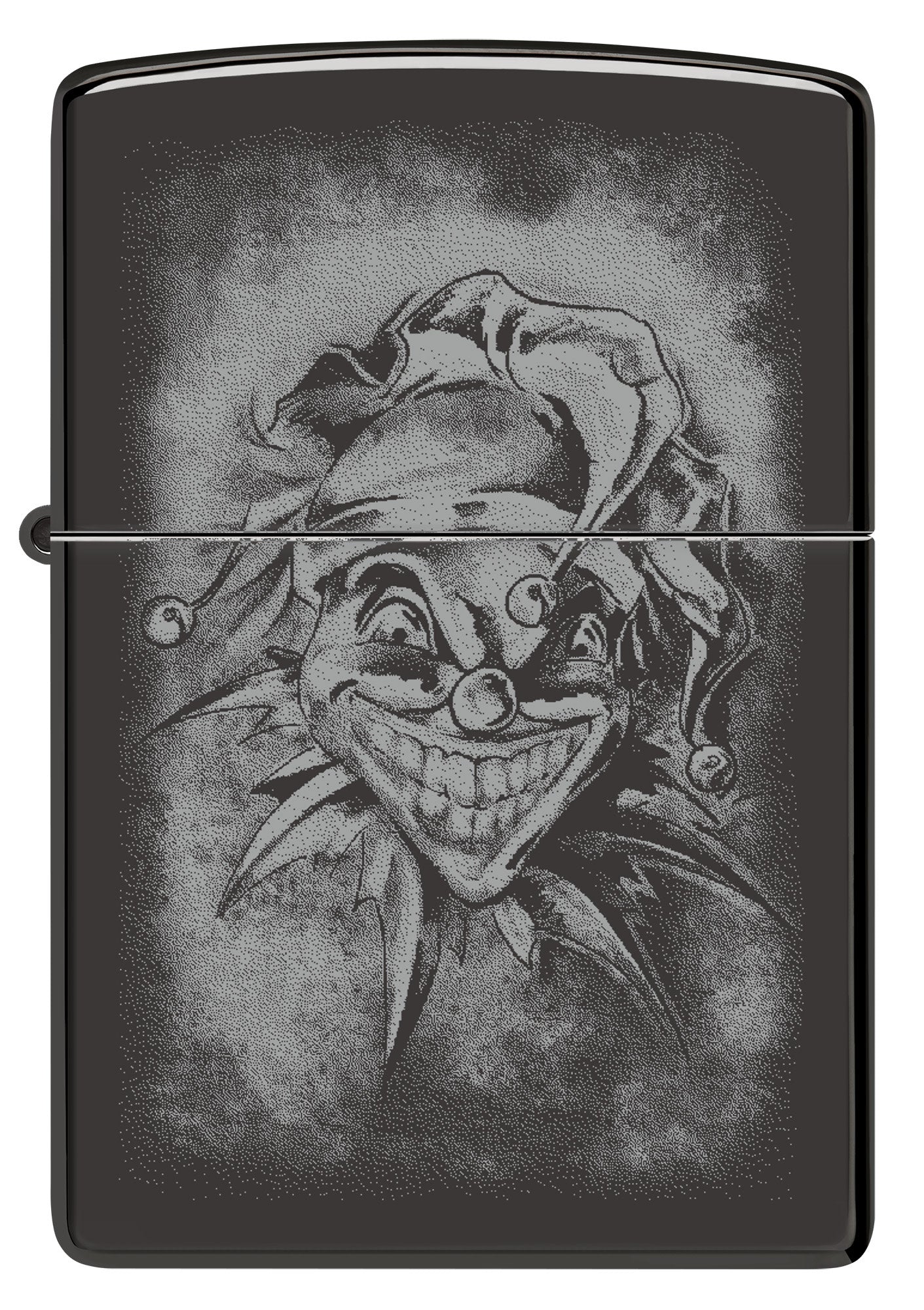 Clown Design High Polish Black Photo Frame - Perfect for Wall Decor, Home & Office Display, Gift Giving