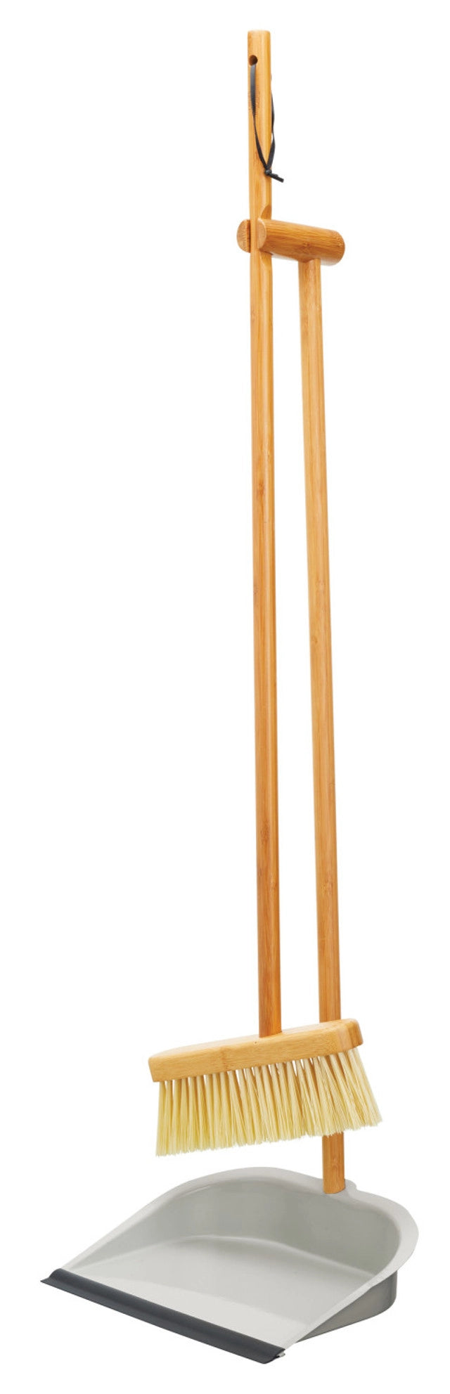 Nostalgic Long Handled Dustpan and Broom Set - Perfect for Hardwood Floors, Tile, and Kitchen Cleaning
