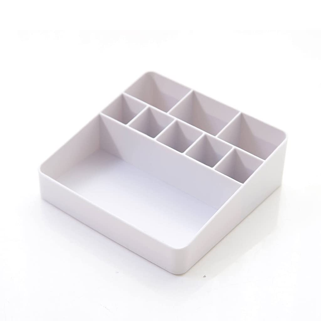 JSY Gray Cosmetic Storage Box for Lipstick & Jewelry - Desktop Organizer