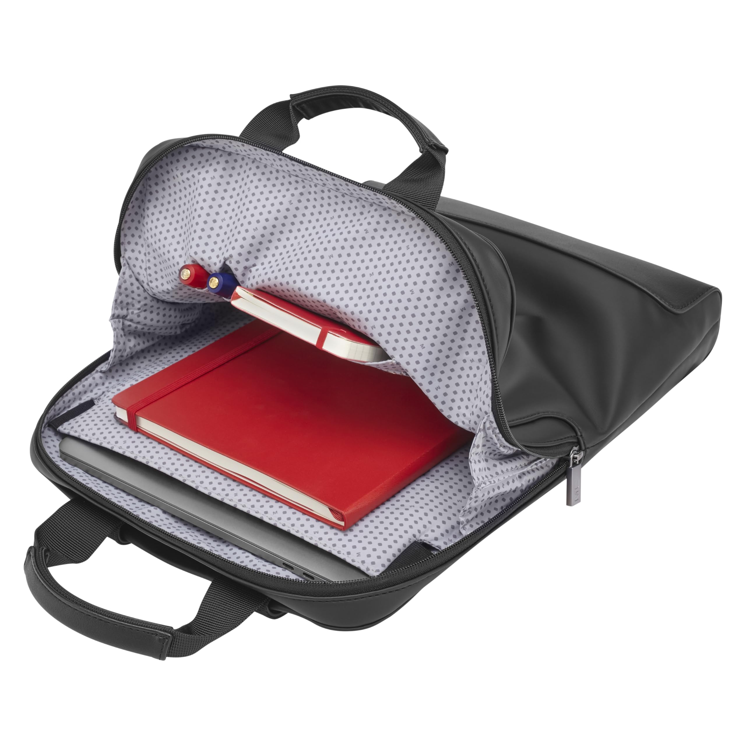 Moleskine Classic Vertical Laptop Backpack - 15 Inch Computer Bag for MacBook, Notebook, iPad - 29 x 39 x 6 cm - Black - Perfect for Work, Travel & School