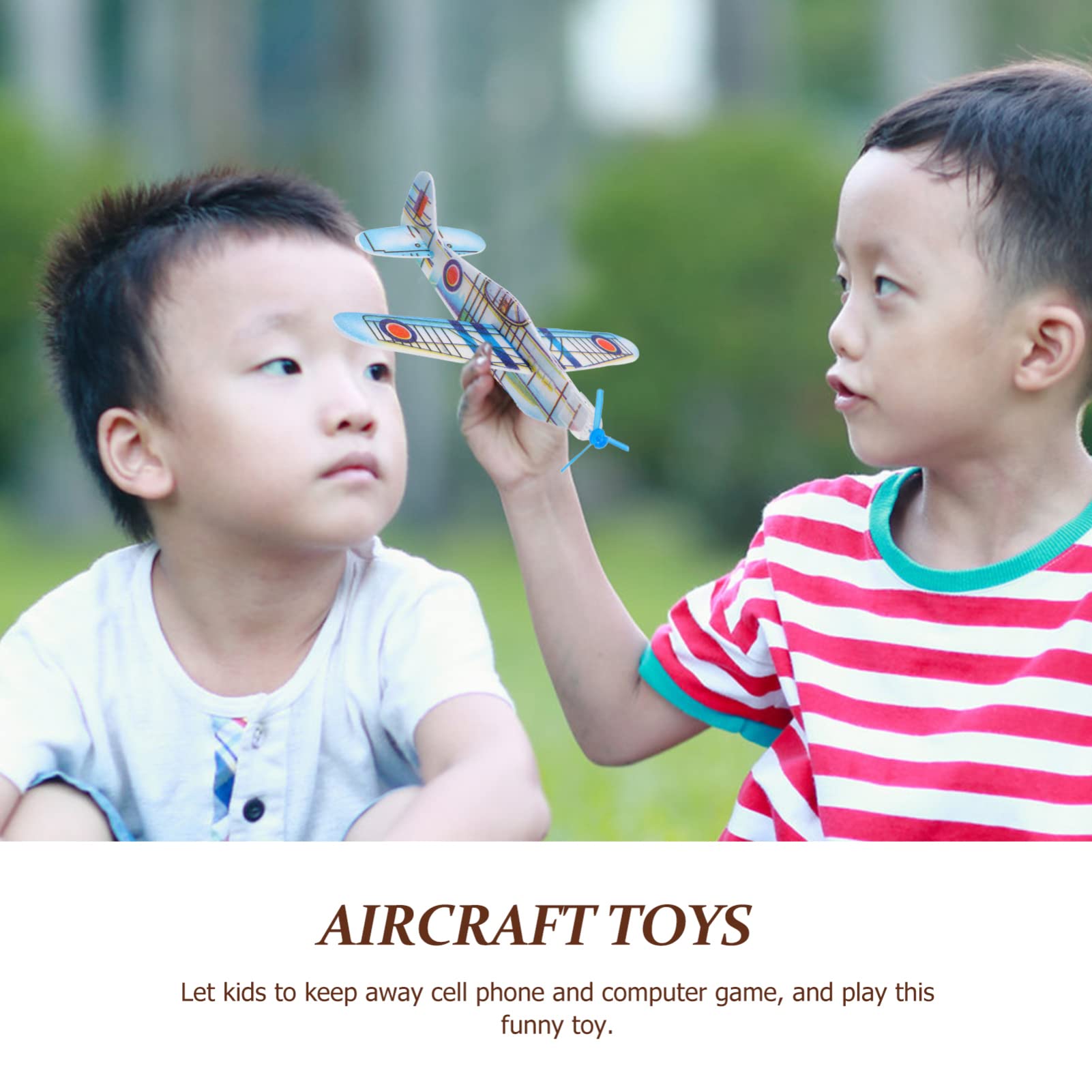 36pcs Airplane Toys Set - Interactive Glider Planes for Kids, Fun Outdoor Flying Toys for Boys & Girls | Perfect for Birthday Party Favors, Classroom Prizes & Outdoor Play Activities