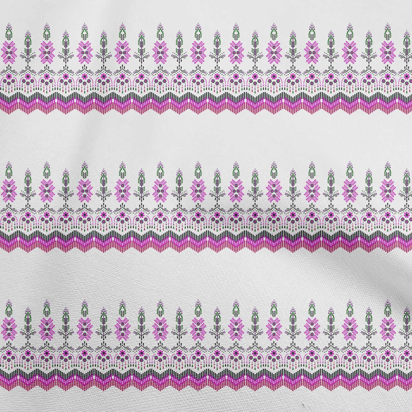 A Touch of Elegance: The Story of the Fuchsia Pink Velvet Fabric