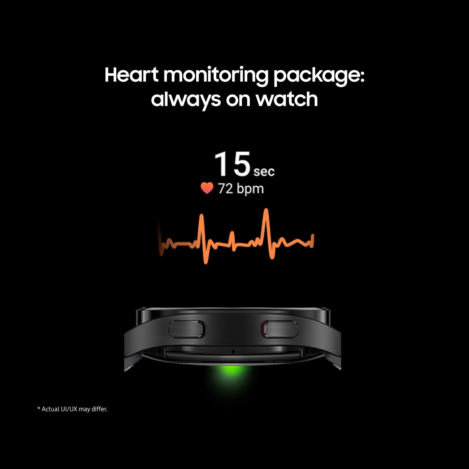 Samsung Galaxy Watch FE Smartwatch - 40mm Silver Bluetooth Fitness Tracker with Health Monitoring, 3-Year Warranty (UK Version) - Perfect for Running, Swimming & Daily Activity Tracking