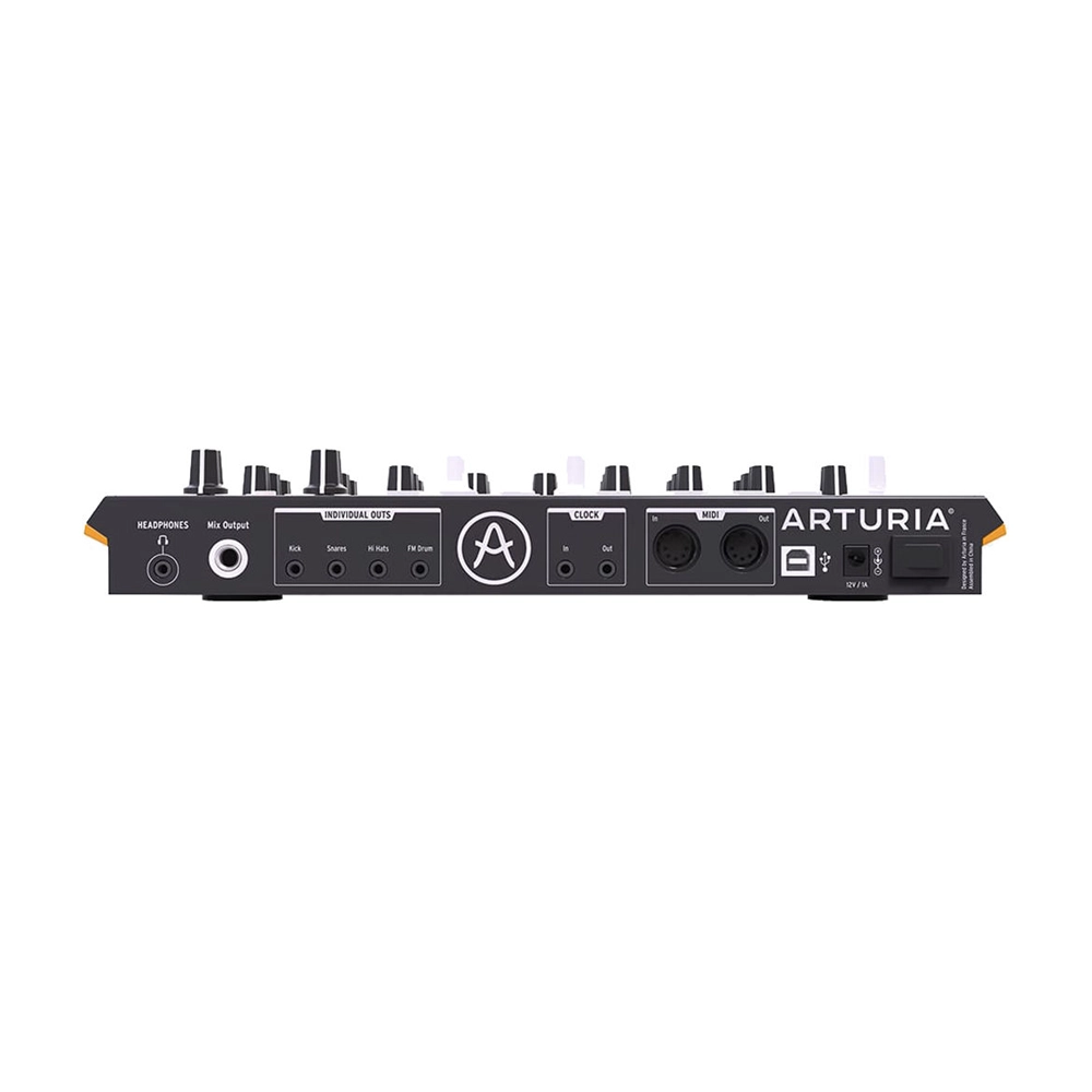 Arturia Drumbrute Impact Analog Drum Machine - Professional Electronic Drum Kit for Music Production, Live Performances & Studio Recording