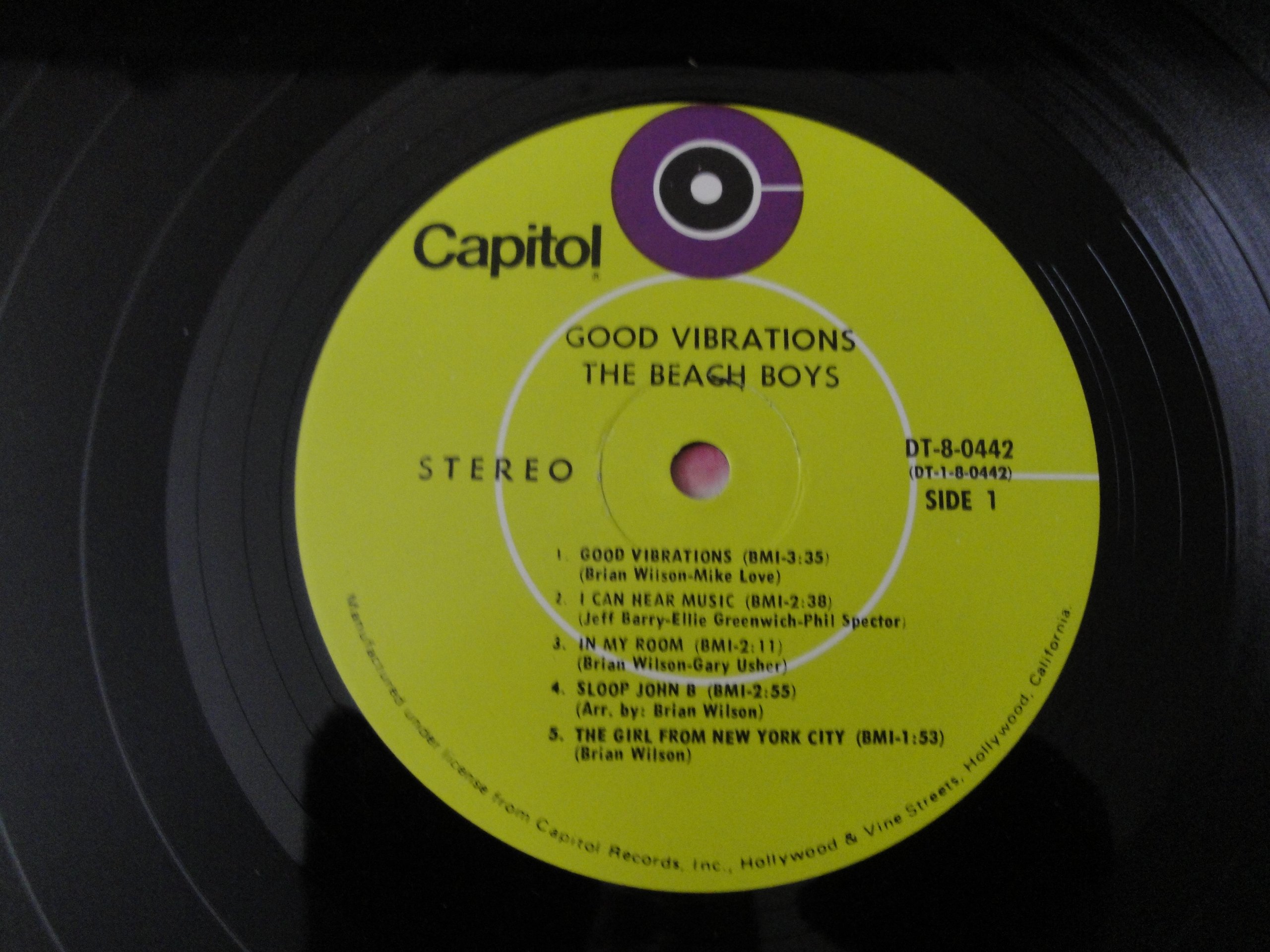 The Beach Boys Good Vibrations Vinyl Record LP - Classic 60s Surf Rock Music for Home, Parties & Collectors