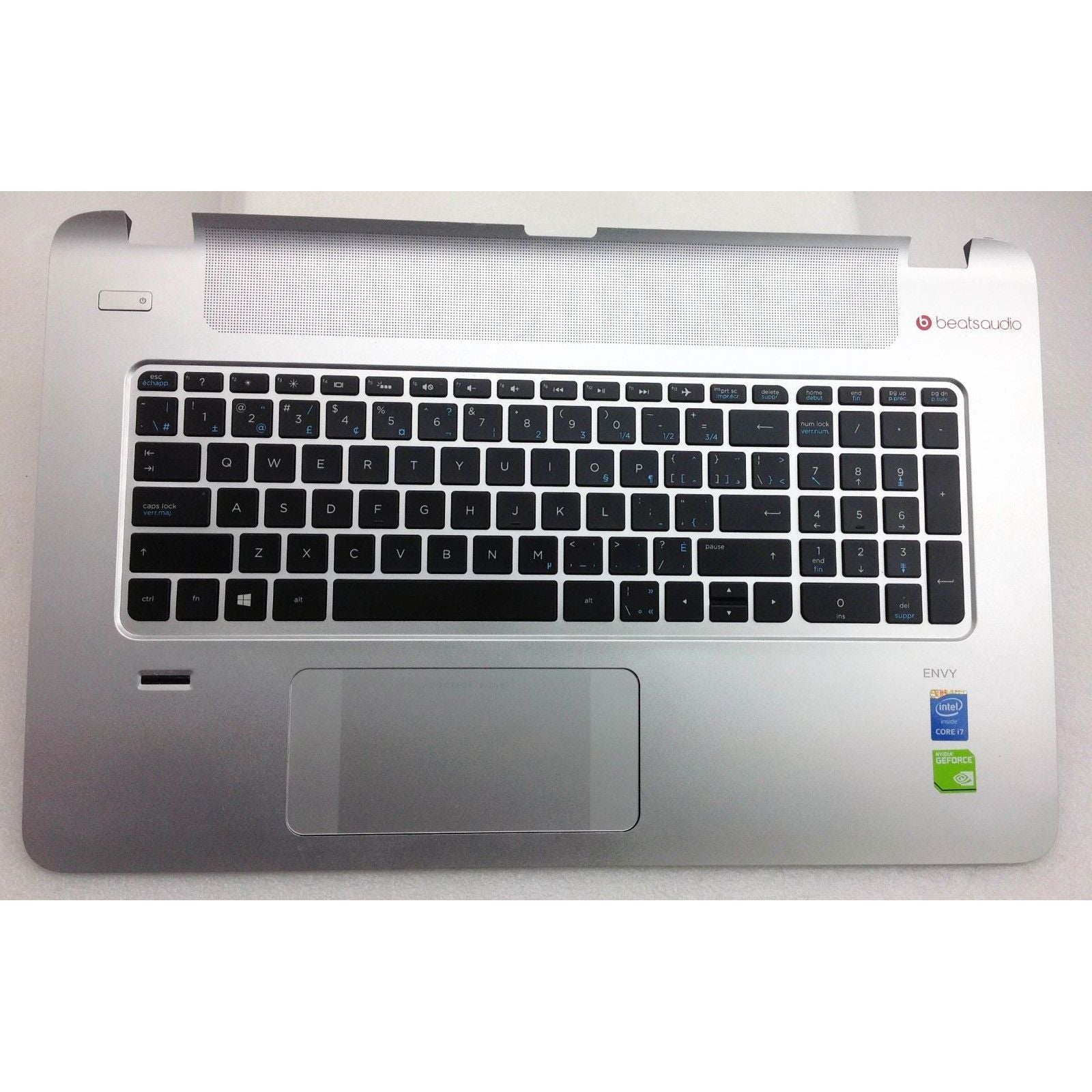 HP Envy 17 K250CA Laptop Top Case Palmrest Assembly Replacement Part (TEE37Y37TP203BDD522) - Perfect for DIY Repairs & Home Office Use