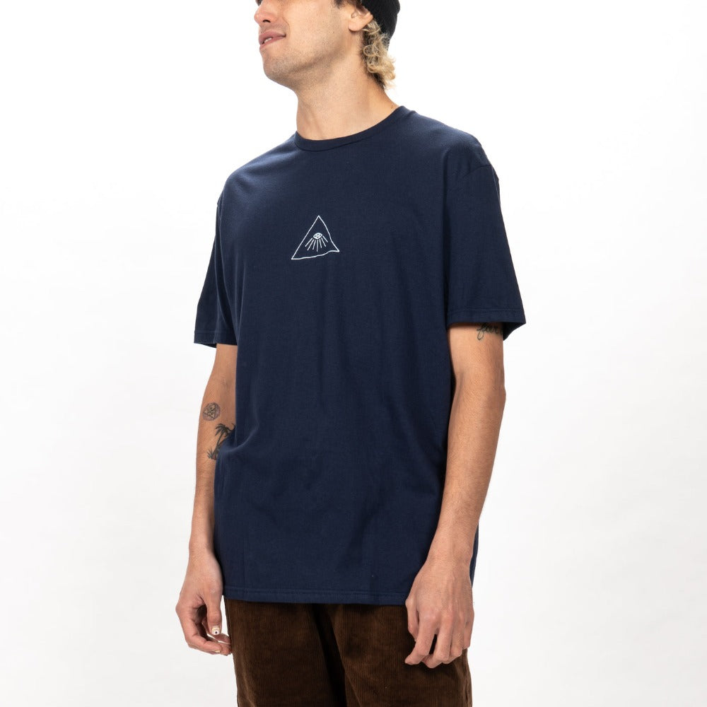 Poler Seeker Tee - Men's Comfortable Graphic T-Shirt for Outdoor Adventures & Casual Wear | Hiking, Camping, Travel & Everyday Style