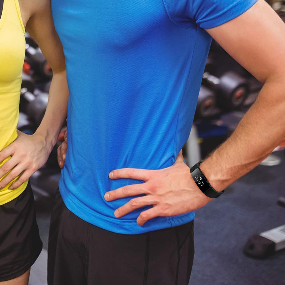 Amzpas Inspire HR Strap - Waterproof Sport Band for Fitness & Workouts
