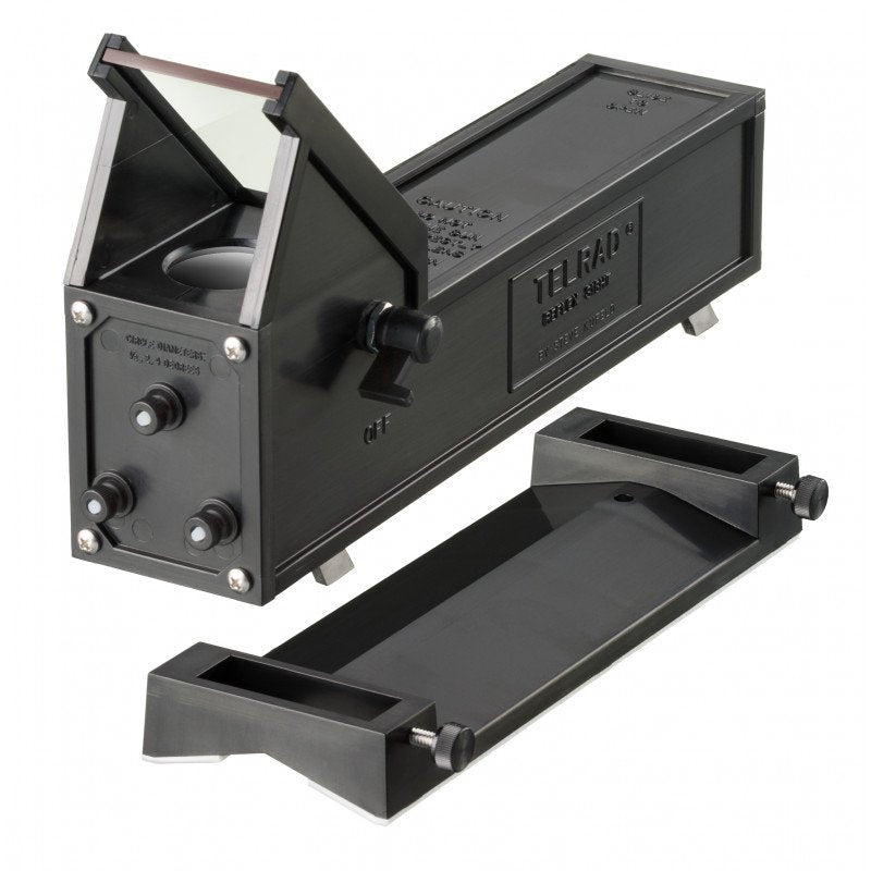 Telrad Telescope Finder with Mounting Base - Red Illumination Reticle for Astronomy & Stargazing - Perfect for Backyard Observing & Night Sky Exploration