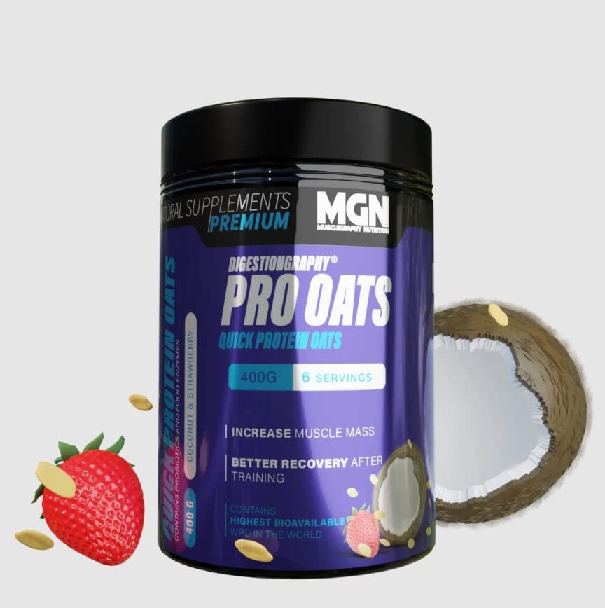 Organic Rolled Oats - Non-GMO, Gluten-Free, Whole Grain Breakfast Cereal - Perfect for Oatmeal, Smoothies, Baking & Healthy Snacks