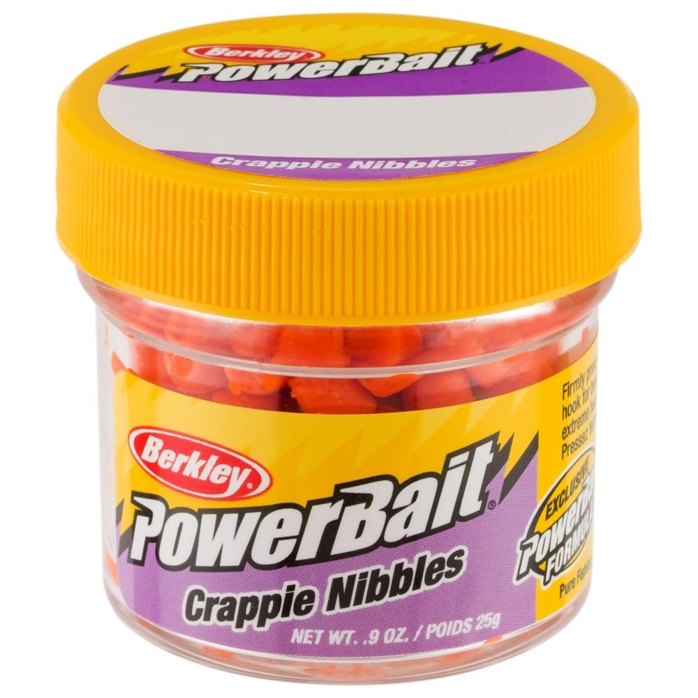 Berkley PowerBait Crappie Nibbles Dough Fishing Bait - Premium Soft Plastic Bait for Crappie, Panfish & Trout - Perfect for Freshwater Fishing & Ice Fishing