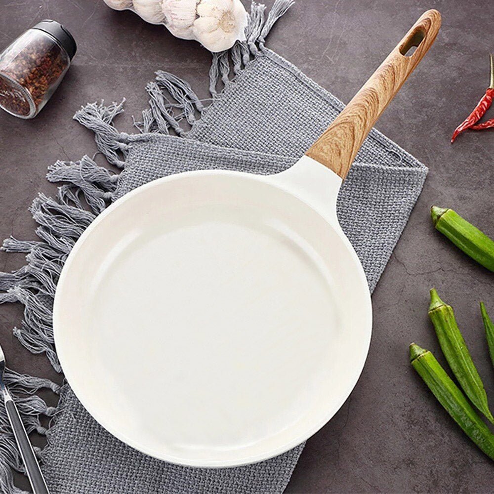 Maddox Ceramic Nonstick Fry Pan - 10 Inch Skillet for Healthy Cooking, Oven Safe to 450°F - Perfect for Eggs, Pancakes, and Stir-Fry | Non-Toxic & PFOA-Free Cookware for Home Kitchen
