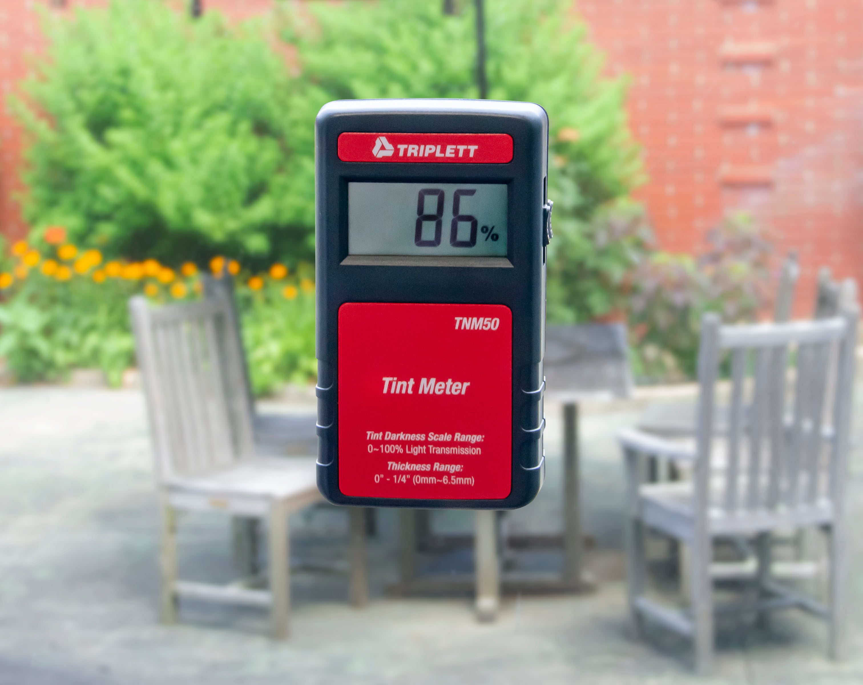 Digital Tint Meter TNM50 - Car Window Tint Darkness Tester for Automotive & Home Use - Perfect for DIY Tinting, Law Enforcement, and Vehicle Inspections