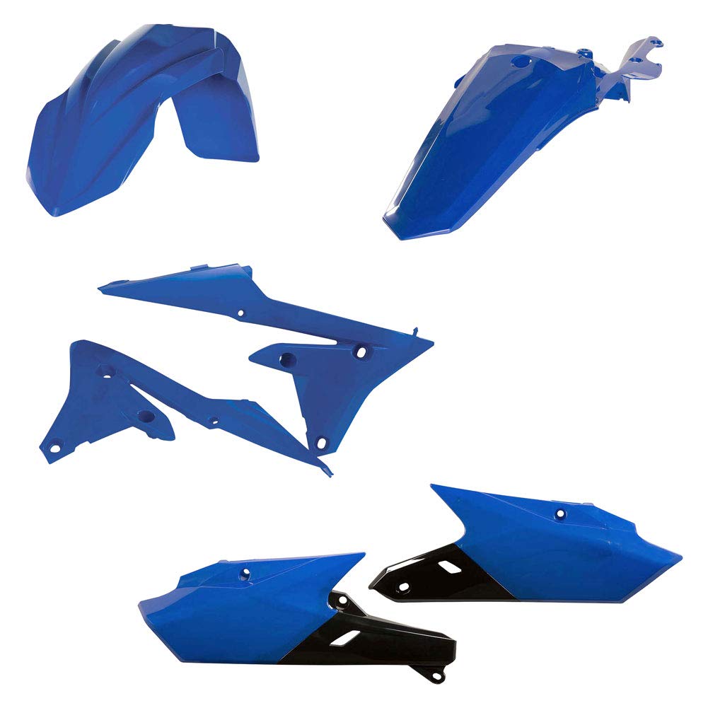 Acerbis Blue Replica Plastic Kit for Yamaha YZ250FX (2015-2019) | Durable Replacement Body Panels for Off-Road Motorcycle Racing & Trail Riding