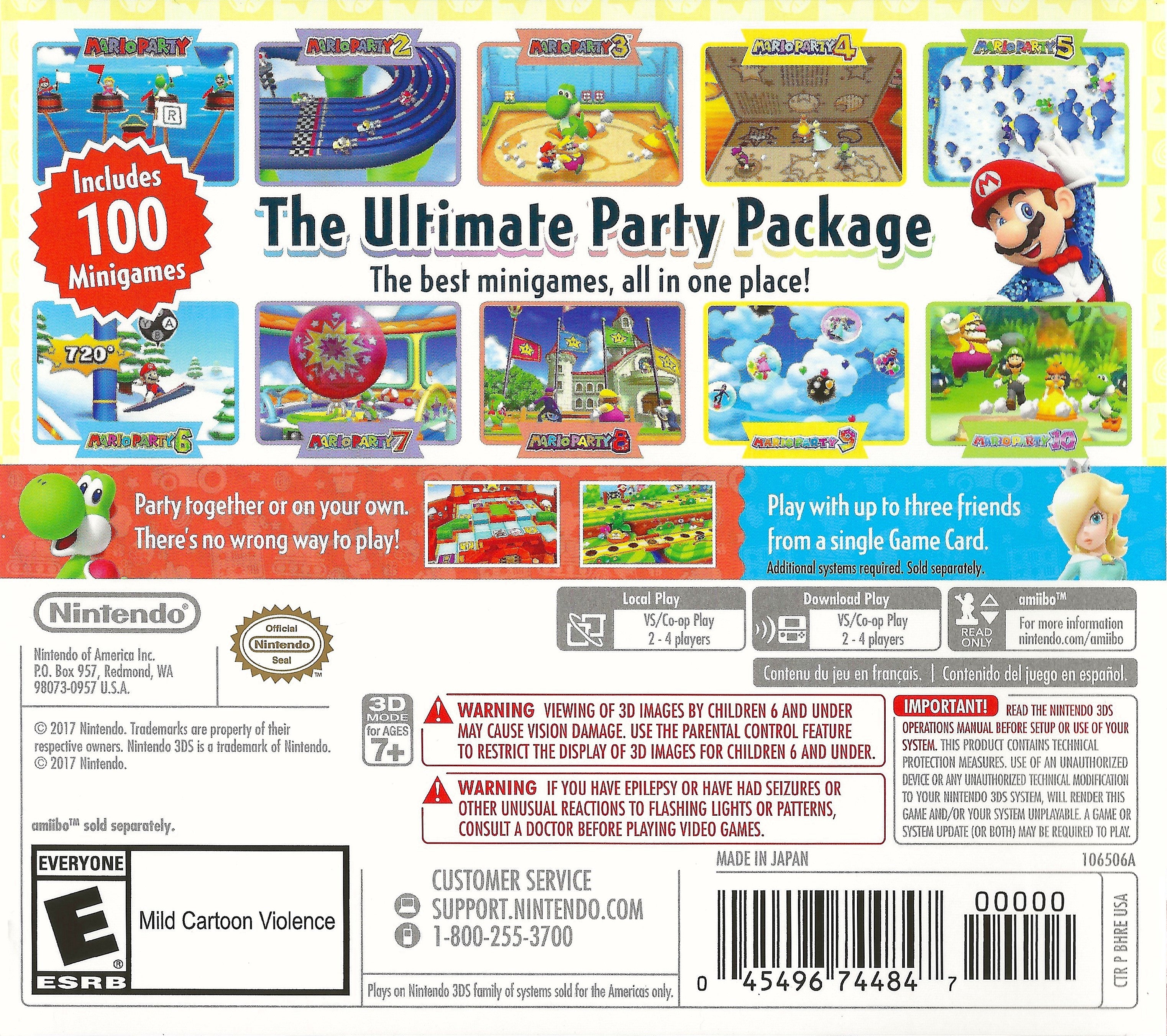 Mario Party: The Top 100 - Best Nintendo Switch Games Collection for Family Game Night & Party Fun