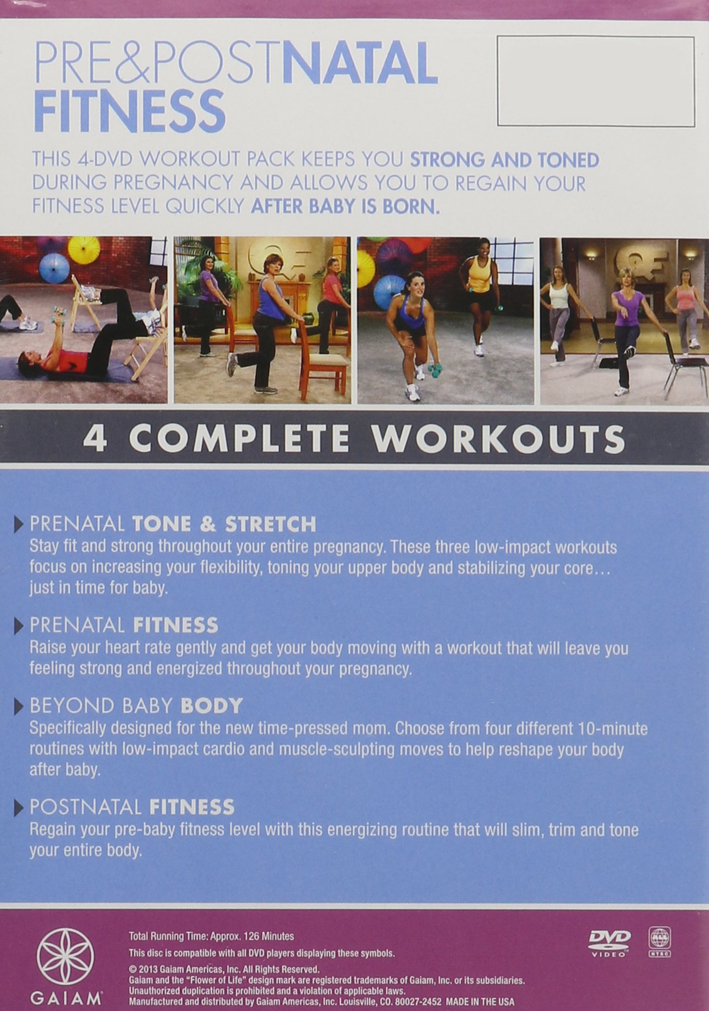 Pre & Post Natal Fitness Guide for Moms - Safe Workouts for Pregnancy & Postpartum Recovery - Perfect for Home & Gym Use