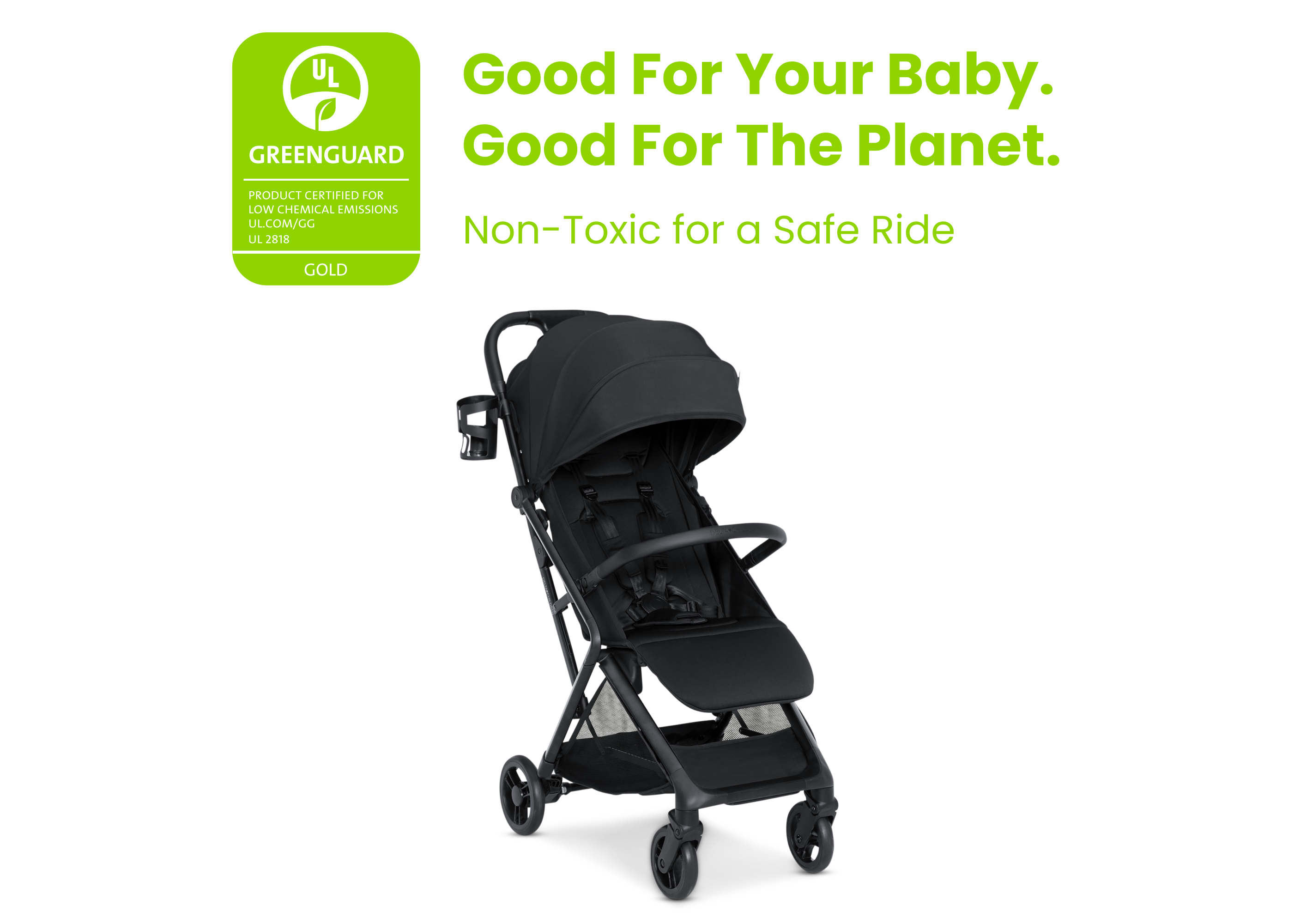 Icon Ultra Compact Lightweight Stroller for Everyday Use & Travel - Perfect for City Walks, Shopping, and Family Outings