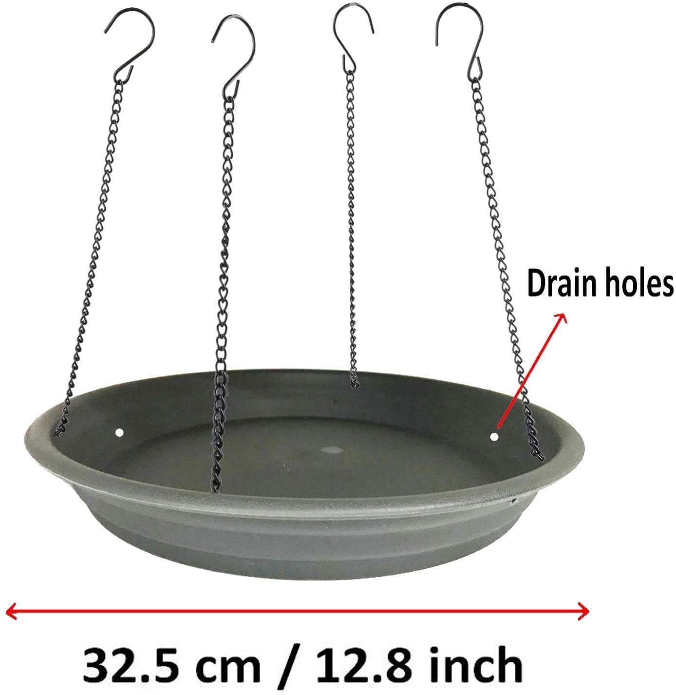 Premium Bird Seed Catcher Tray - Hanging Platform Feeder for Outdoor Backyard & Garden - Attracts Wild Birds While Reducing Seed Waste (No Feeder Included) - Perfect for Birdwatching, Nature Lovers & Eco-Friendly Gardens