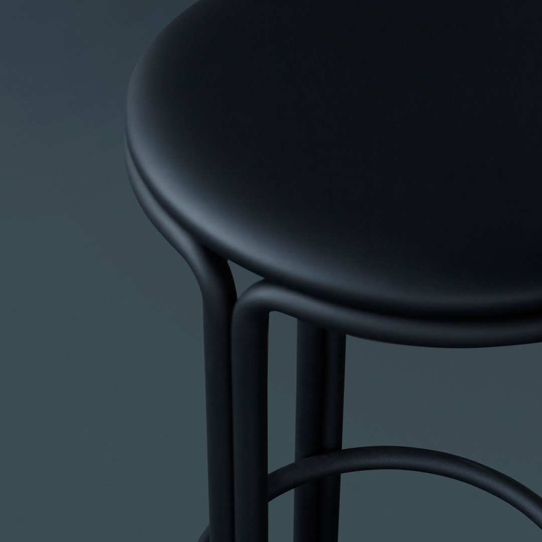 Premium Upholstered Hardie Bar Stool - Modern Counter Height Dining Stool with Padded Seat - Perfect for Kitchen Islands, Breakfast Bars & Home Bars