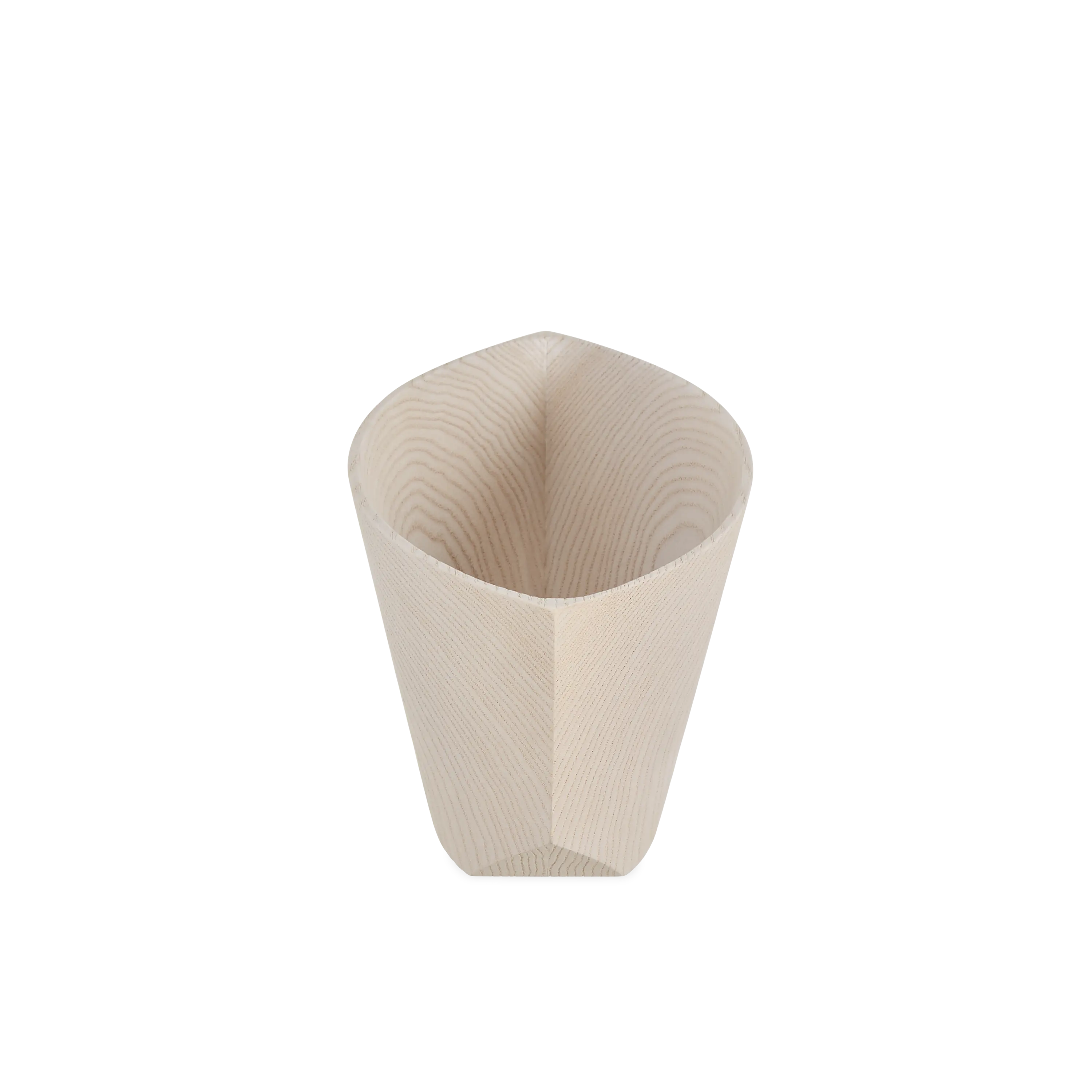 Handcrafted Ash Wood Vase - Natural Home Decor for Flowers & Centerpieces | Perfect for Farmhouse, Boho & Modern Interior Design