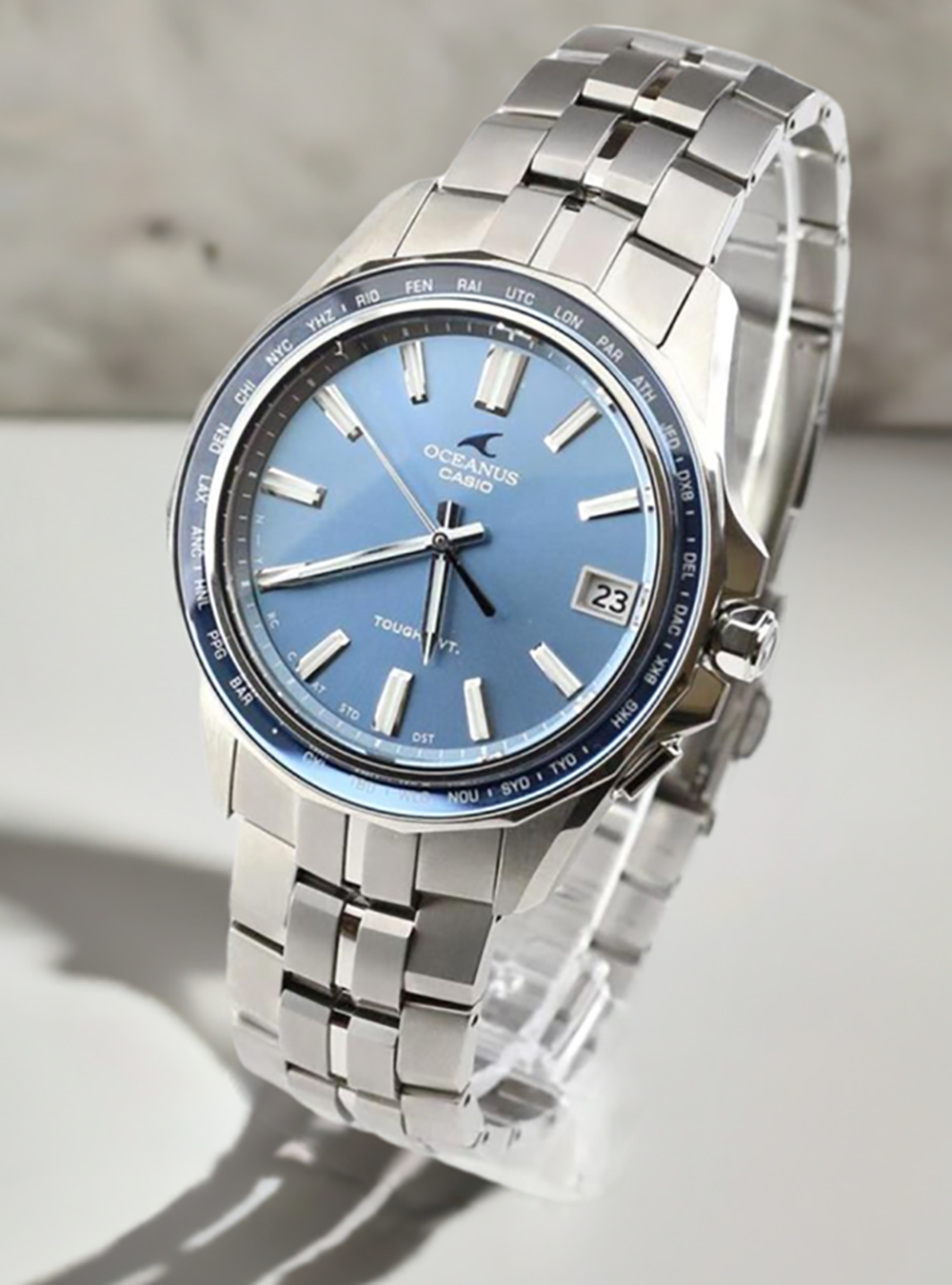 CASIO Oceanus Manta S400 Limited Edition Watch - 20th Anniversary Commemorative Model OCW-S400SG-2AJR | Japanese-Made JDM | Luxury Dive Watch for Men | Perfect for Diving, Water Sports & Special Occasions
