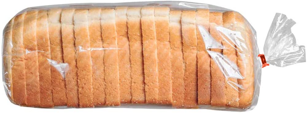 Resilia Premium Reusable Clear Plastic Bread Bags with Ties - 8