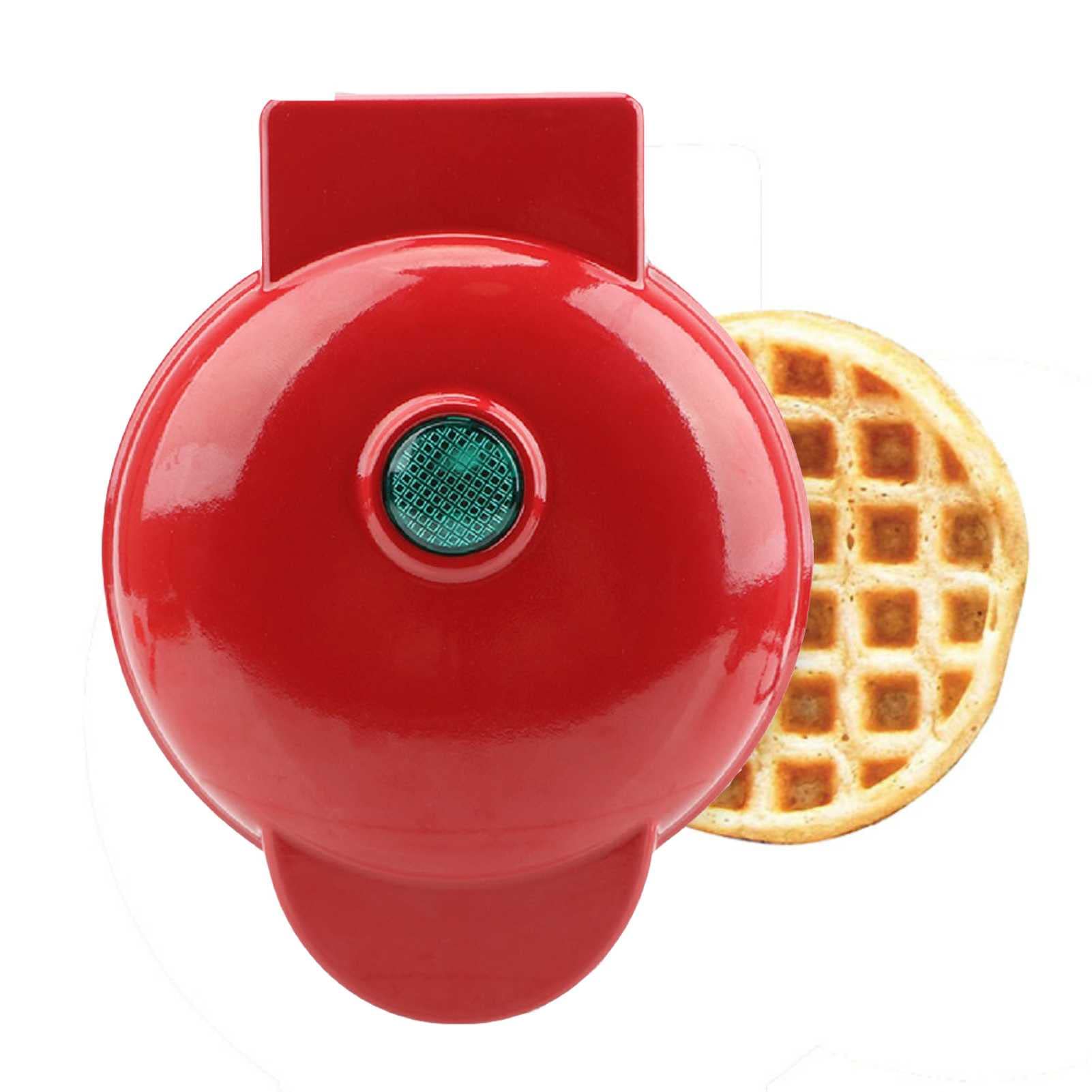 Electric Round Griddle for Pancakes, Cookies & Eggs - Portable Breakfast Maker for On-The-Go, Mini Sandwich Press for Brunch & Camping - Perfect for Home, Office & Travel Use