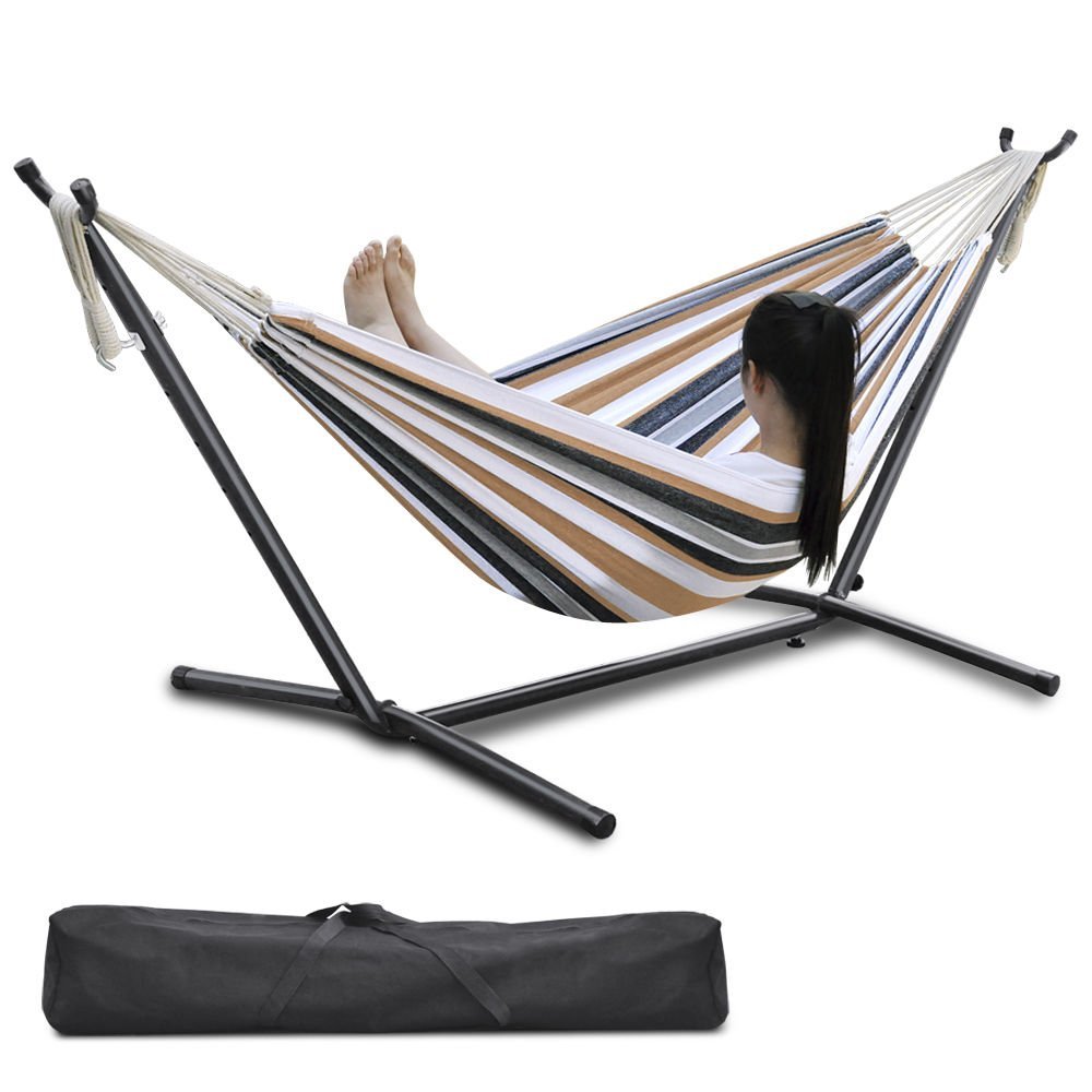 Portable Camping Hammock Chair - Lightweight & Durable for Outdoor Travel, Backpacking, Beach, Garden Relaxation - Perfect for Camping, Hiking, Picnics & Backyard Lounging