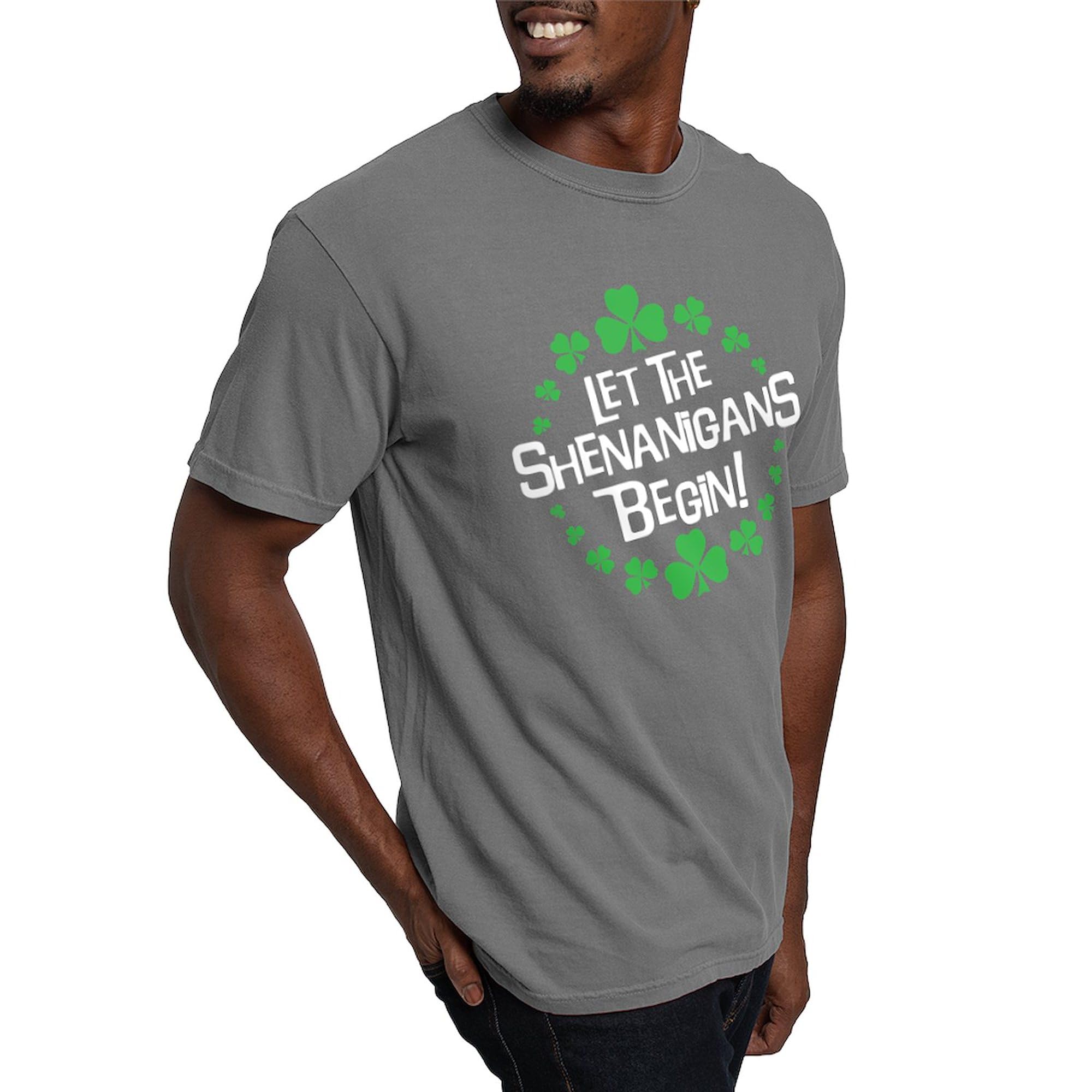 **Shenan White T-Shirt for Men - Comfort Colors Soft Cotton Tee - Casual Wear & Everyday Outfits**