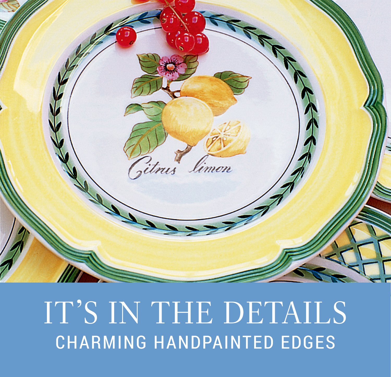 Villeroy & Boch French Garden Valance Salad Plates Set of 6 - Elegant Floral Design Dinnerware for Fine Dining, Entertaining & Special Occasions