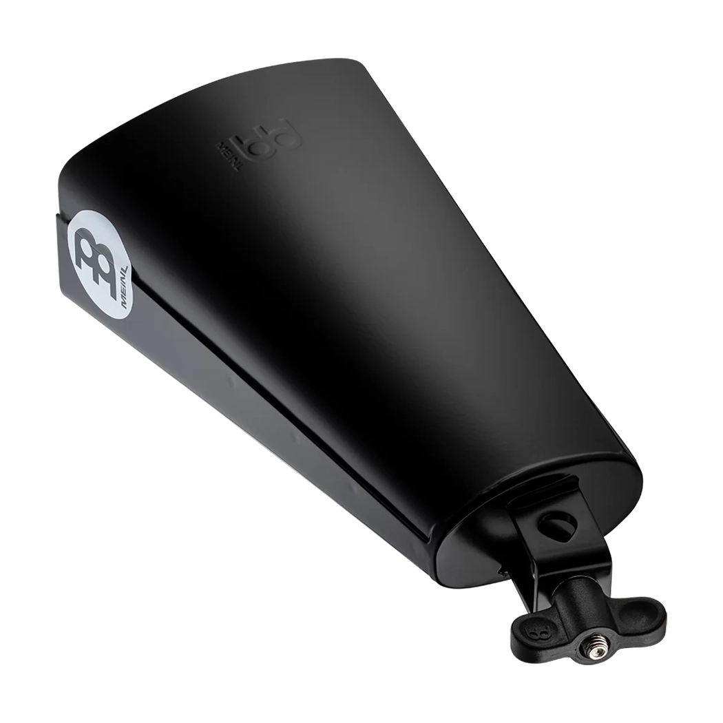 8 1/2 Inch Black Powder Coated Steel Cowbell - Durable Rust-Resistant Farm & Sports Accessory for Livestock, Horses & Sporting Events