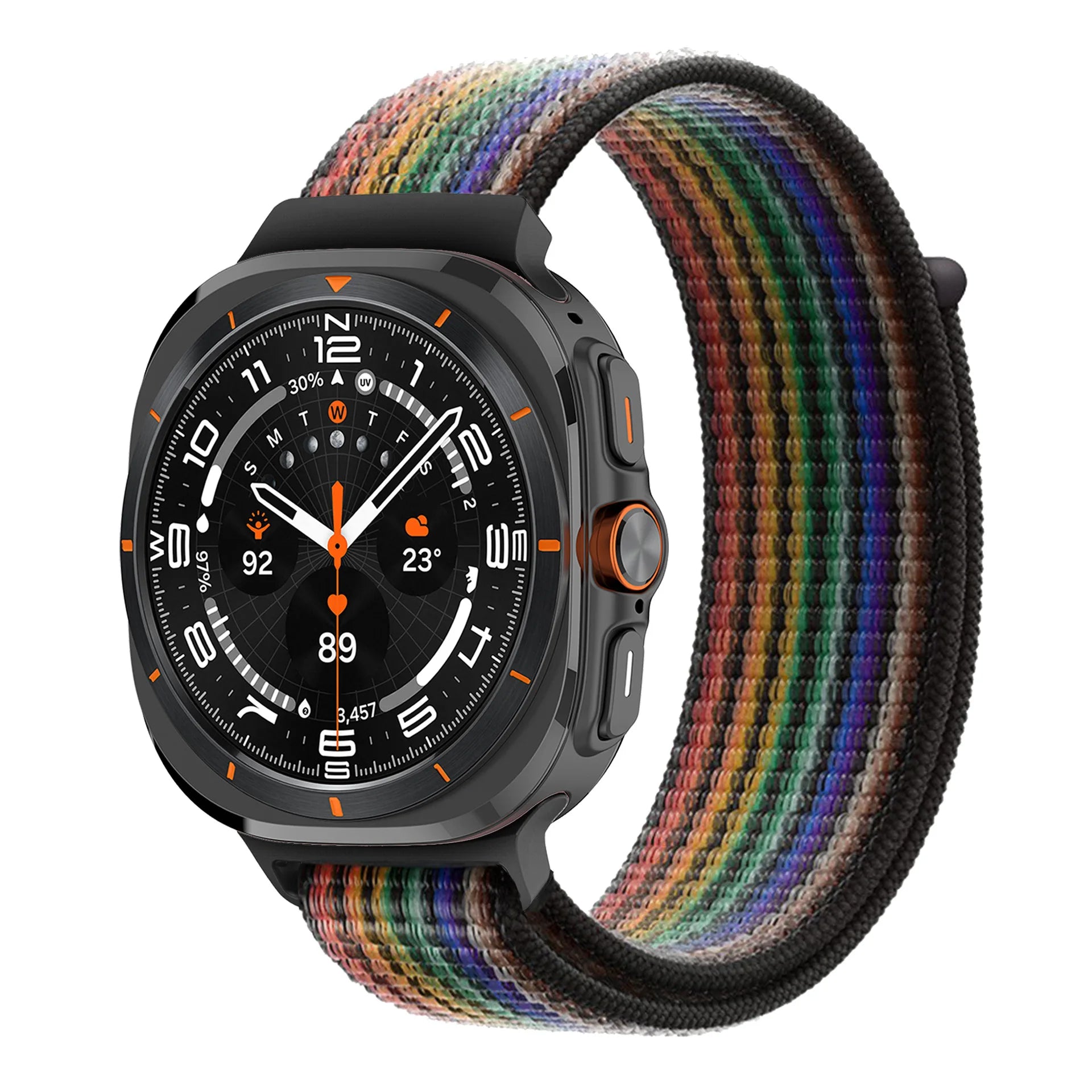 Durable Nylon Sports Bands for Samsung Watch Ultra - Comfortable & Adjustable Strap for Running, Gym & Outdoor Activities