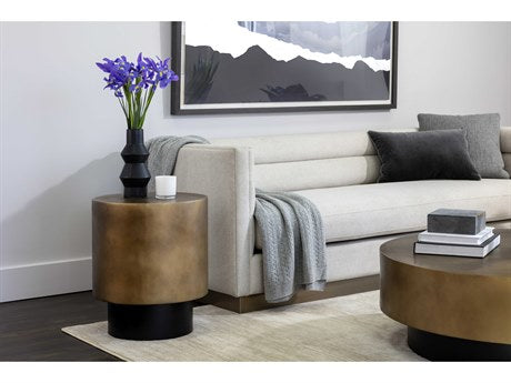 Bernaby End Table - Modern Nightstand with Storage Shelf, Small Side Table for Bedroom, Living Room, and Office - Perfect for Lamps, Books, and Decor