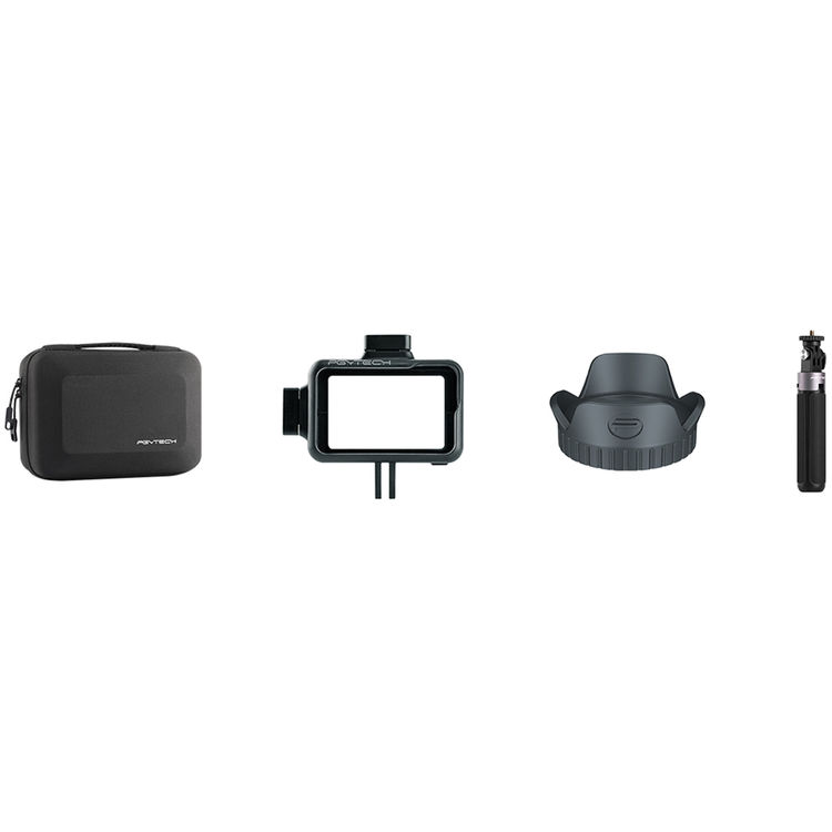 PGYTECH OSMO Action Vlog Kit - Complete Camera Accessory Set for GoPro & DJI Action Cameras - Perfect for Travel Vlogging, Outdoor Adventures & Content Creation