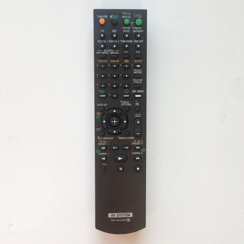 Original Remote Control Replacement for Sony RM-AAU060 STR-KS360 STR-KS360S STR-V505 STR-DG500 STR-DG600 STR-K1600 SA-WFS3 HT-SS360 AV Receiver - Compatible with Sony Home Theater & Audio Systems