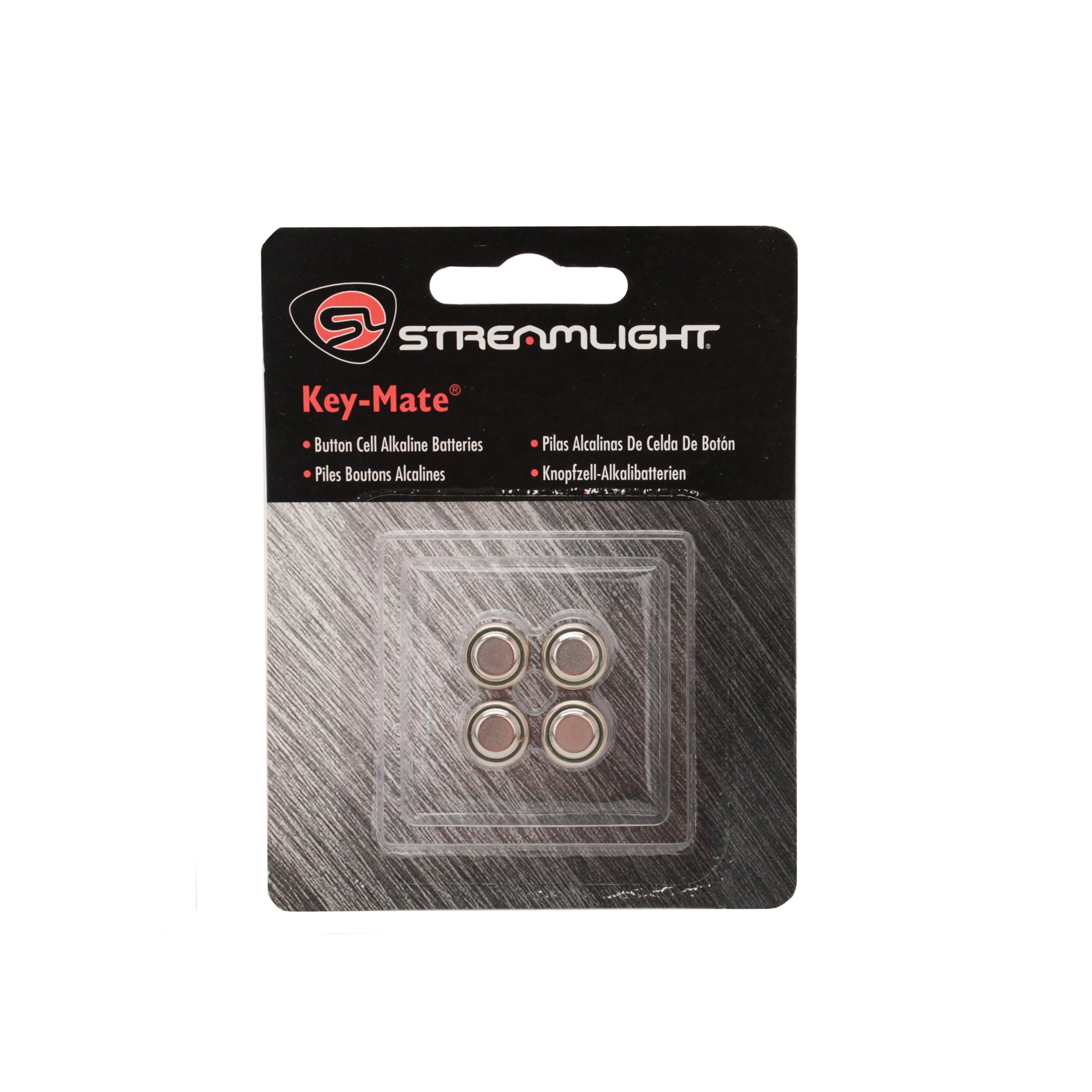 Streamlight 72030 4-Pack Replacement Batteries for Key-Mate Flashlights - Long-Lasting Power for Home, Office & Emergency Use