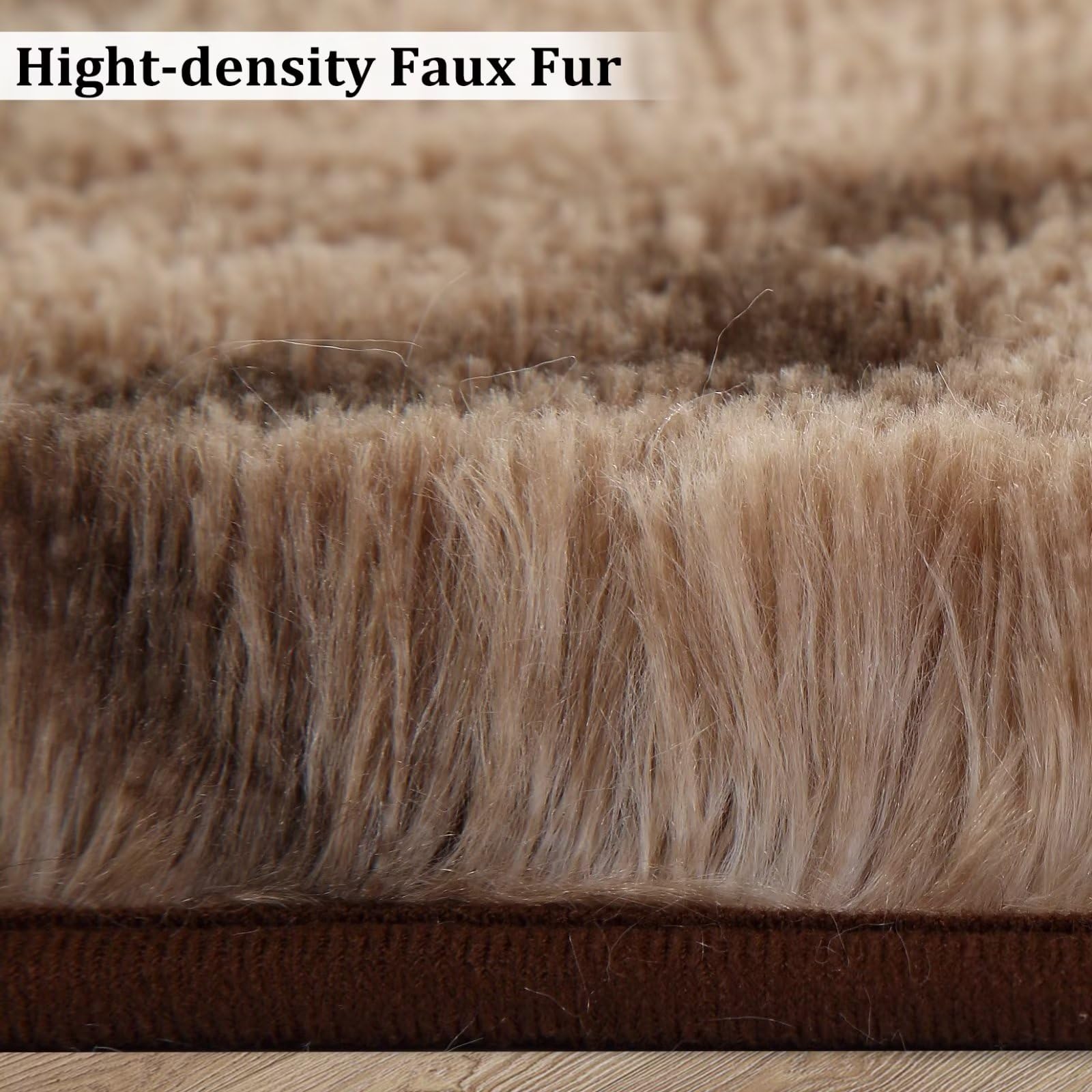 Soft Plush 8x10 Area Rugs for Bedroom & Living Room - Non-Slip Fuzzy Shag Rug for Home Decor, Dining Room, Office - Cozy Floor Covering for Relaxation & Comfort